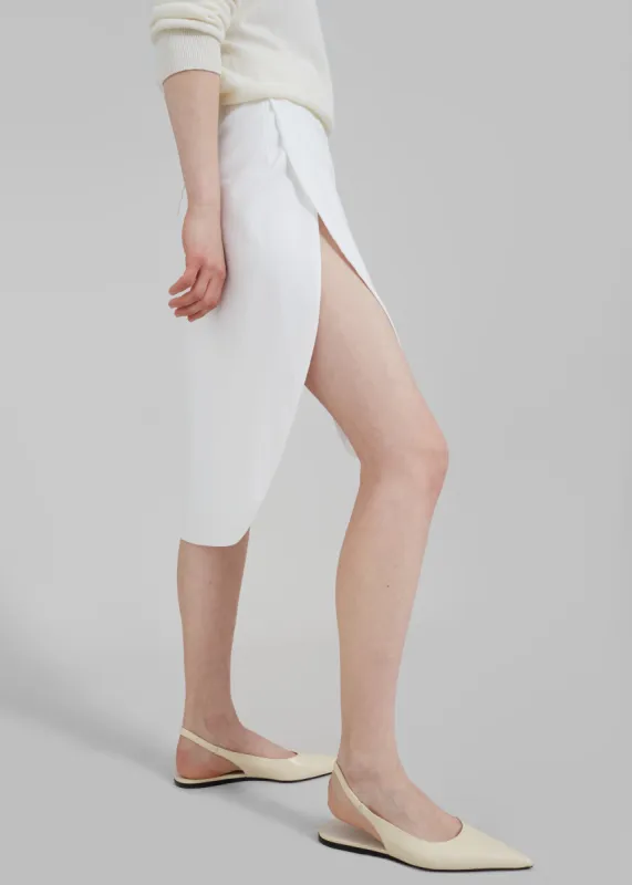 Bevza Tulip Skirt - Ivory sold by Frankie Shop