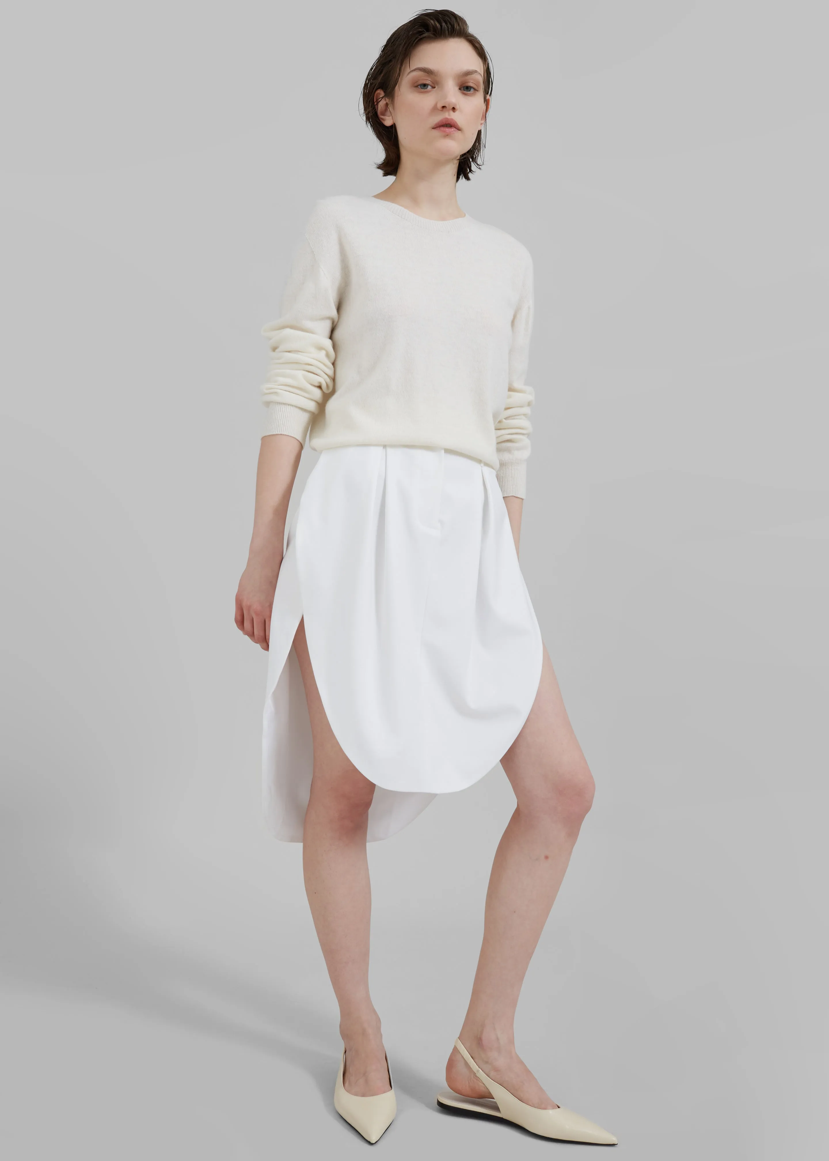 Bevza Tulip Skirt - Ivory sold by Frankie Shop product image thumbnail 2