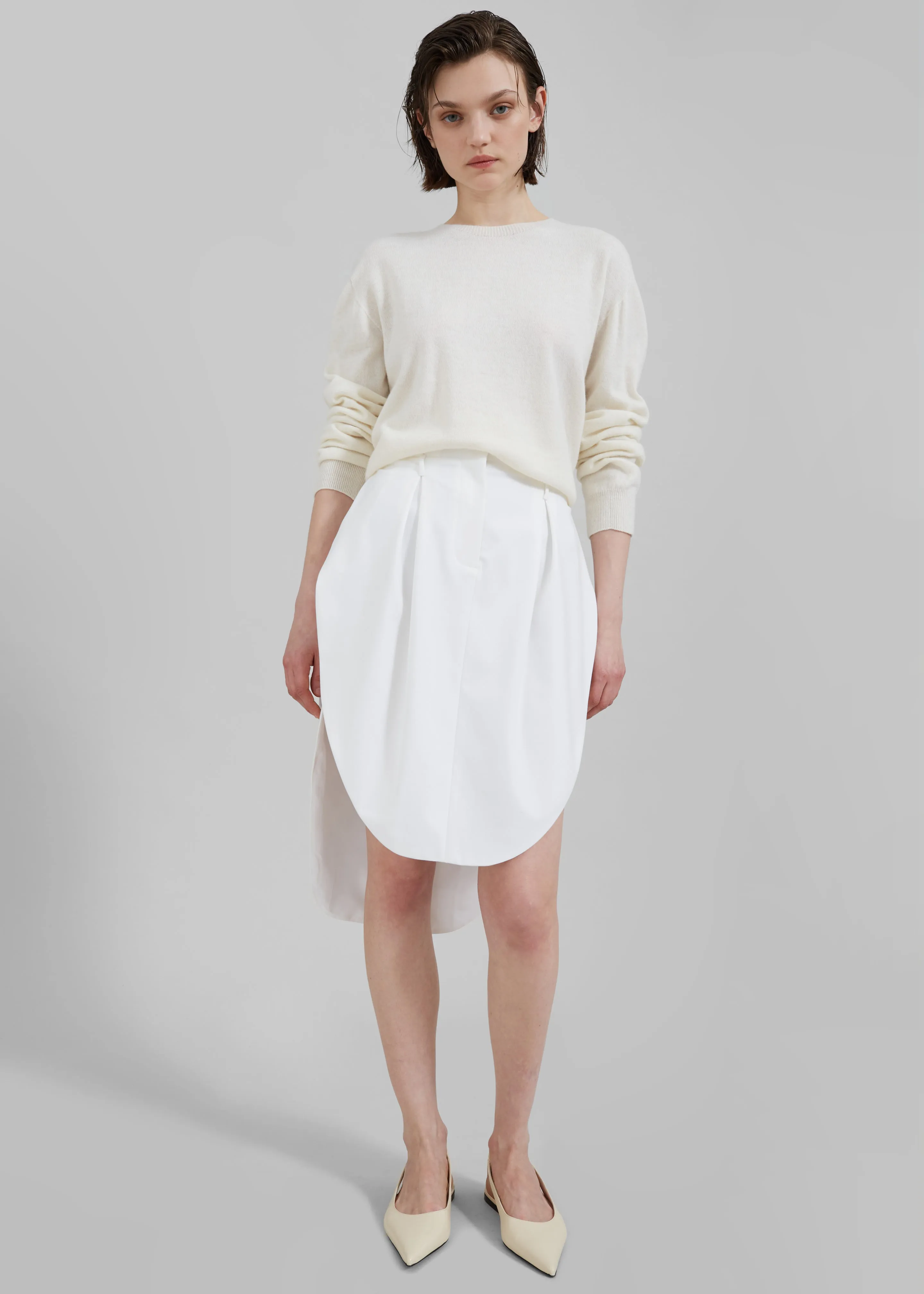 Bevza Tulip Skirt - Ivory sold by Frankie Shop product image thumbnail 5