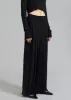 Dillon Pleated Pants - Black sold by Frankie Shop