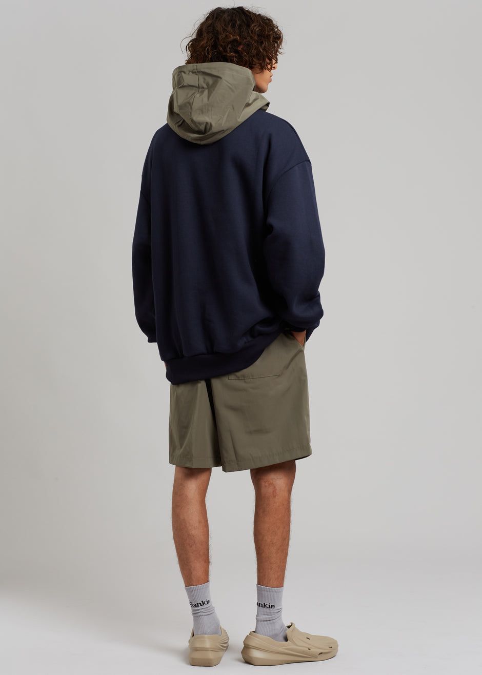 Arch Hoodie - Navy/Olive sold by Frankie Shop product image thumbnail 9