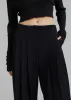 Dillon Pleated Pants - Black sold by Frankie Shop