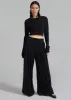 Dillon Pleated Pants - Black sold by Frankie Shop