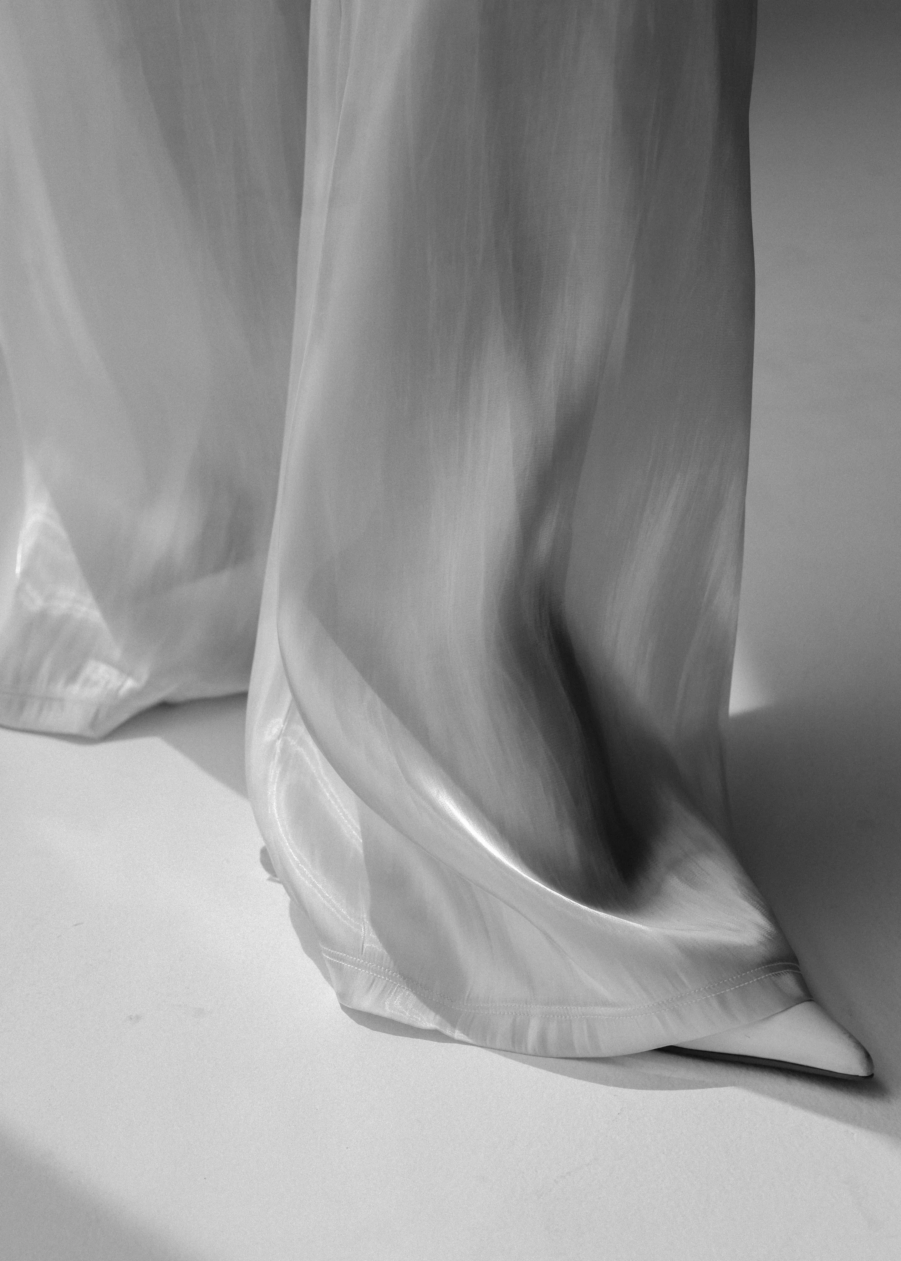 Mika Wide Pants - White sold by Frankie Shop product image thumbnail 4