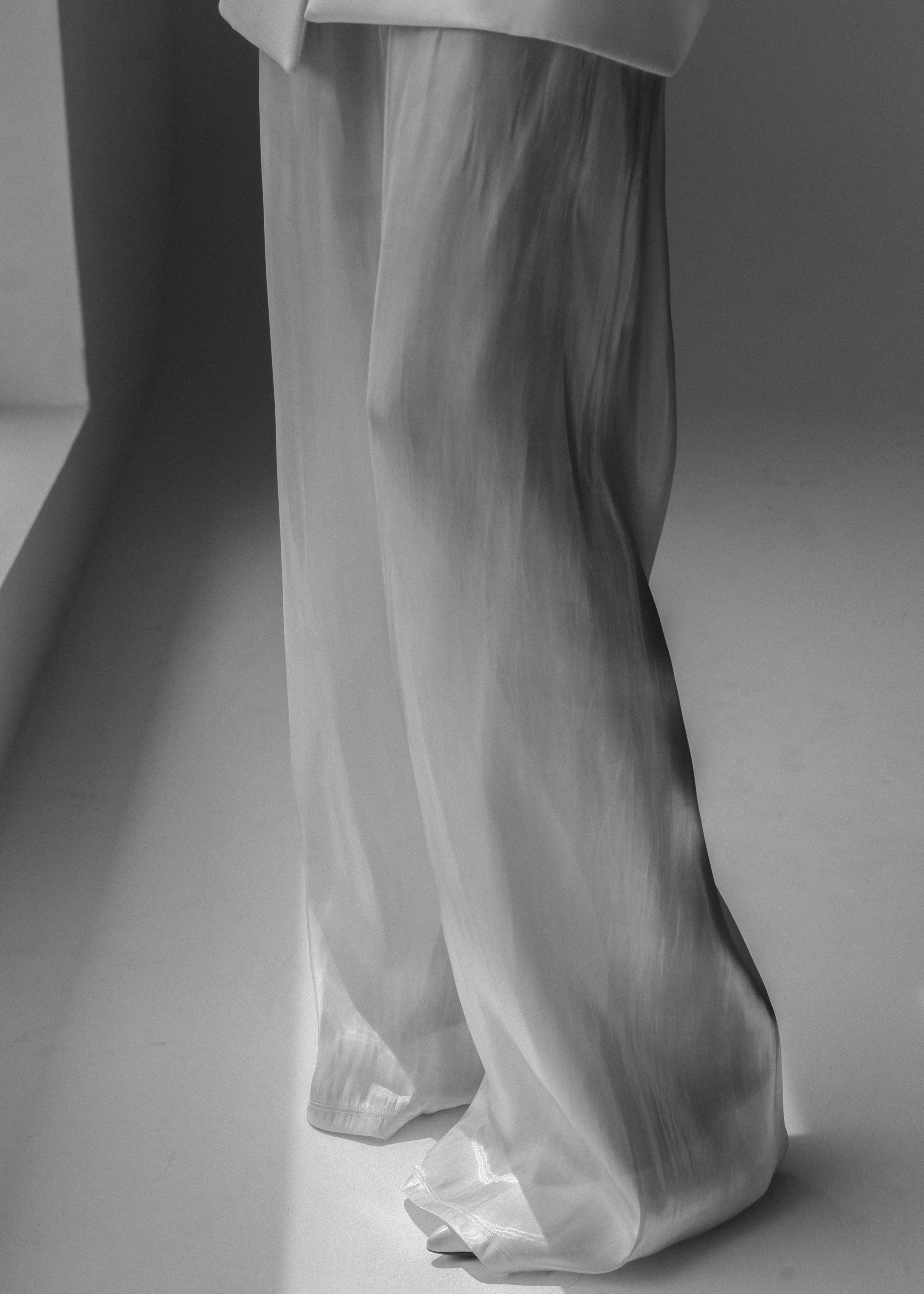 Mika Wide Pants - White sold by Frankie Shop product image thumbnail 2