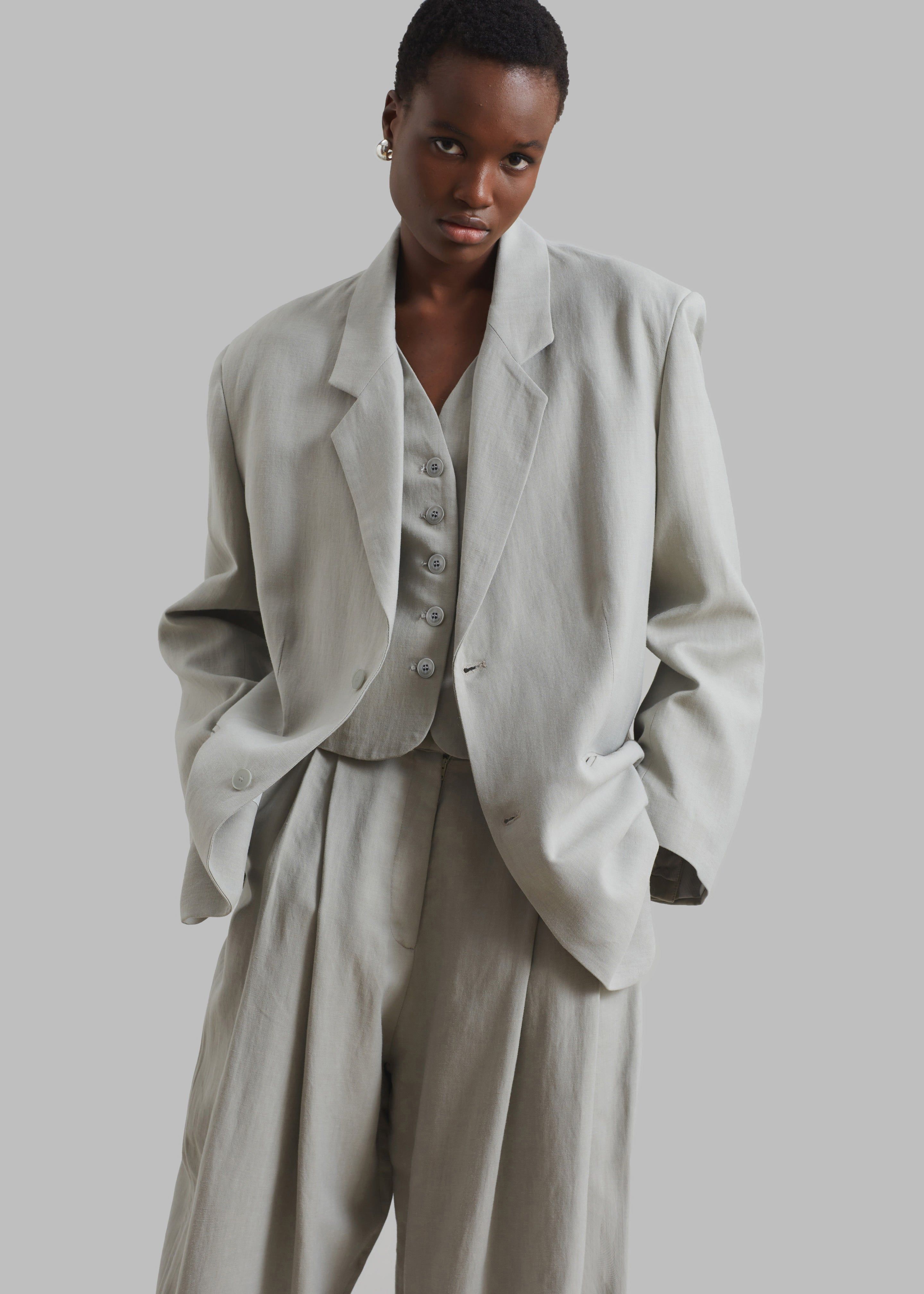 Aiden Blazer - Sage sold by Frankie Shop product image thumbnail 4