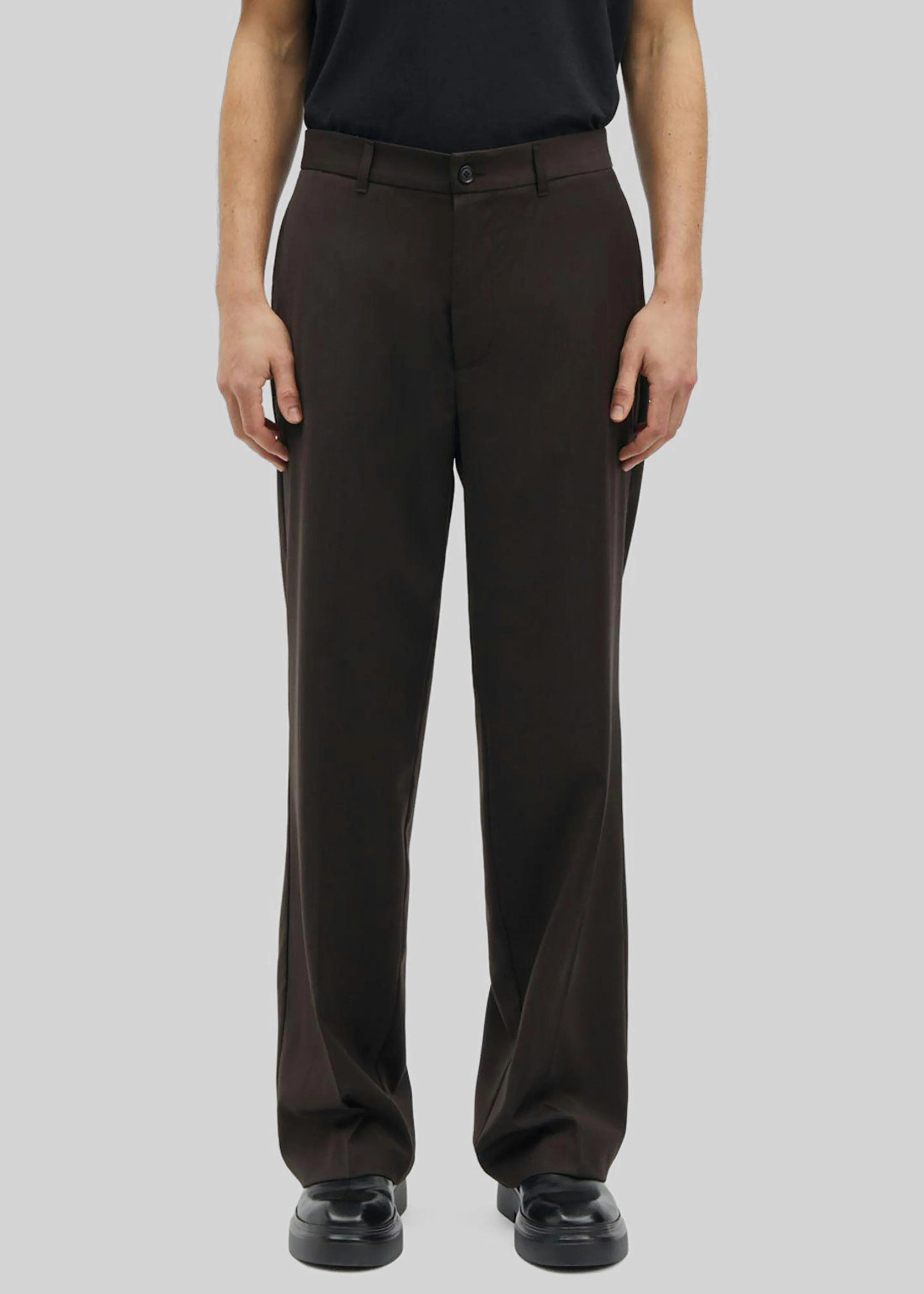 Samsøe Samsøe Christoph Trousers - Chocolate Torte sold by Frankie Shop product image thumbnail 2