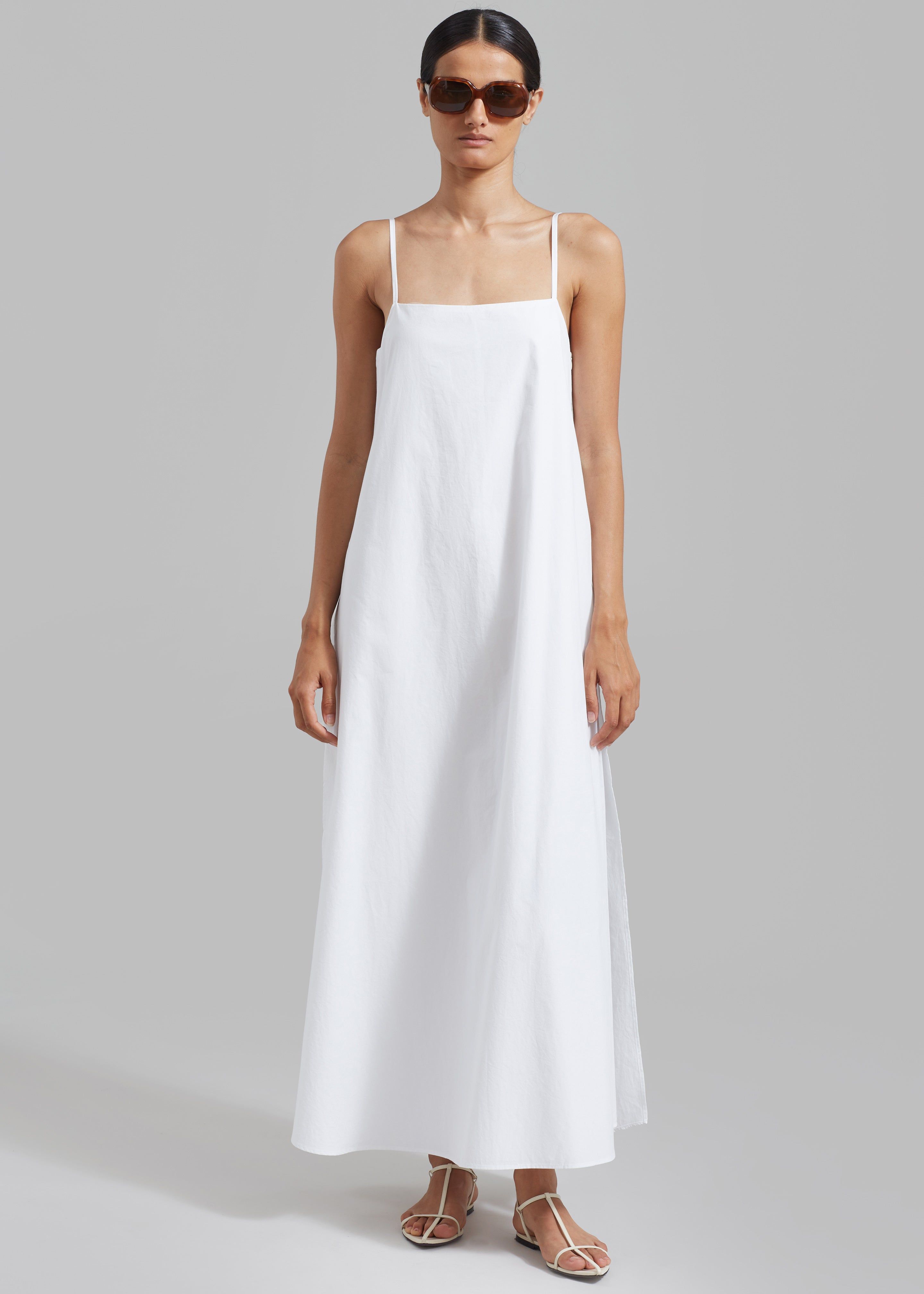 Alyssa Tank Maxi Dress - White sold by Frankie Shop product image thumbnail 4