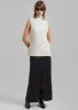 3.1 Phillip Lim Sleeveless Wool Jacquard Top - Ivory sold by Frankie Shop