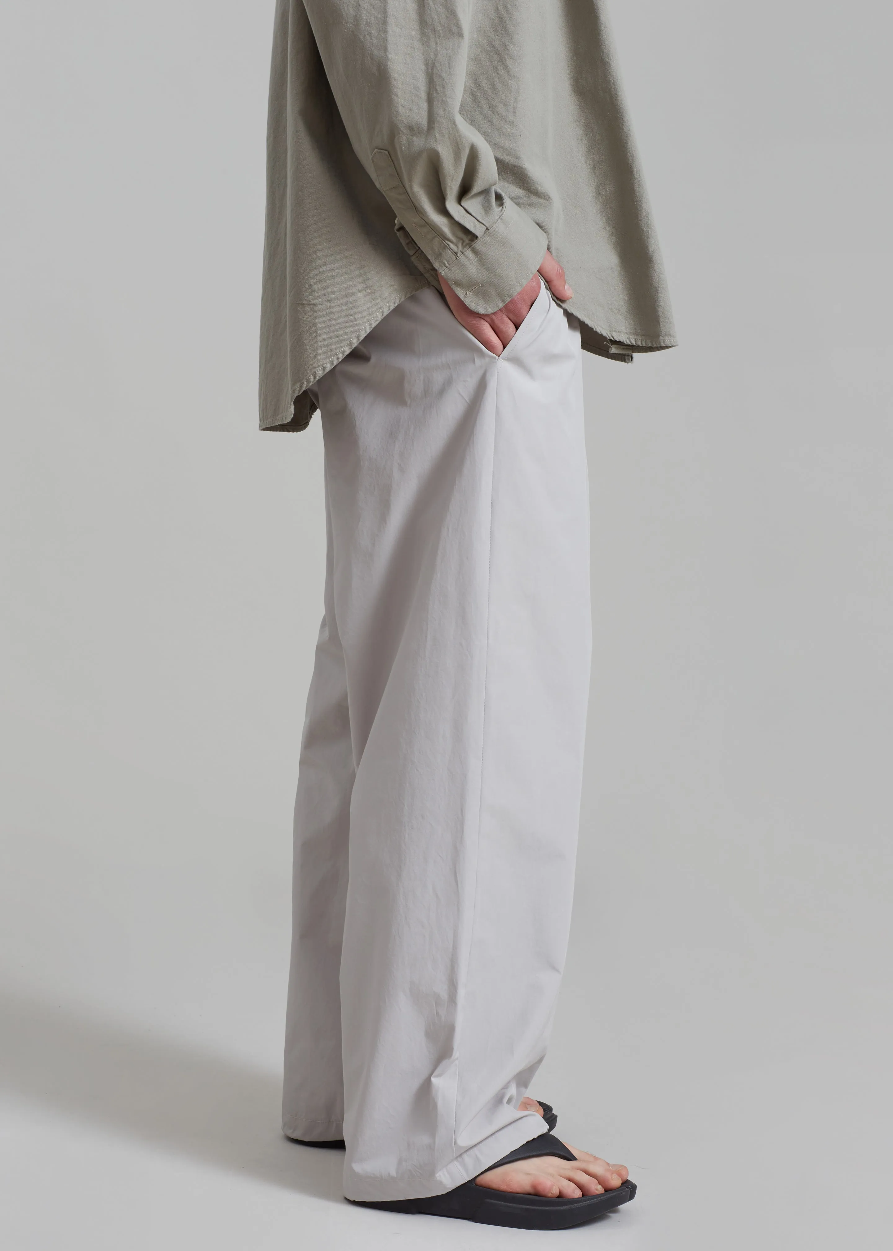 Amomento Drawstring Pants - Grey sold by Frankie Shop product image thumbnail 5