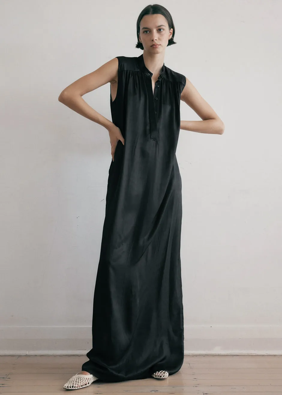 MATIN Sleeveless Button-up Dress - Black sold by Frankie Shop product image thumbnail 4