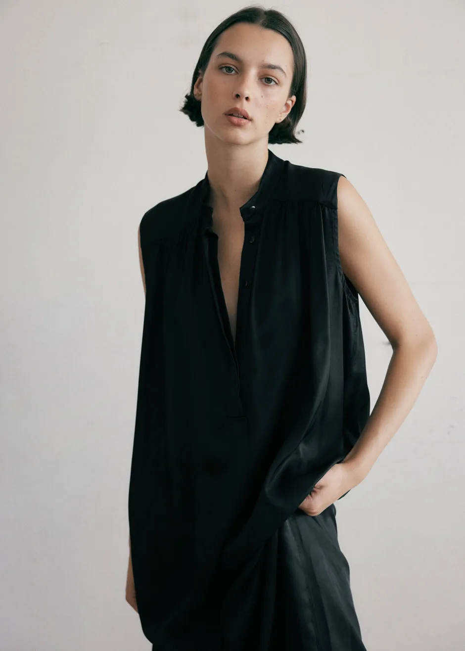 MATIN Sleeveless Button-up Dress - Black sold by Frankie Shop product image thumbnail 2