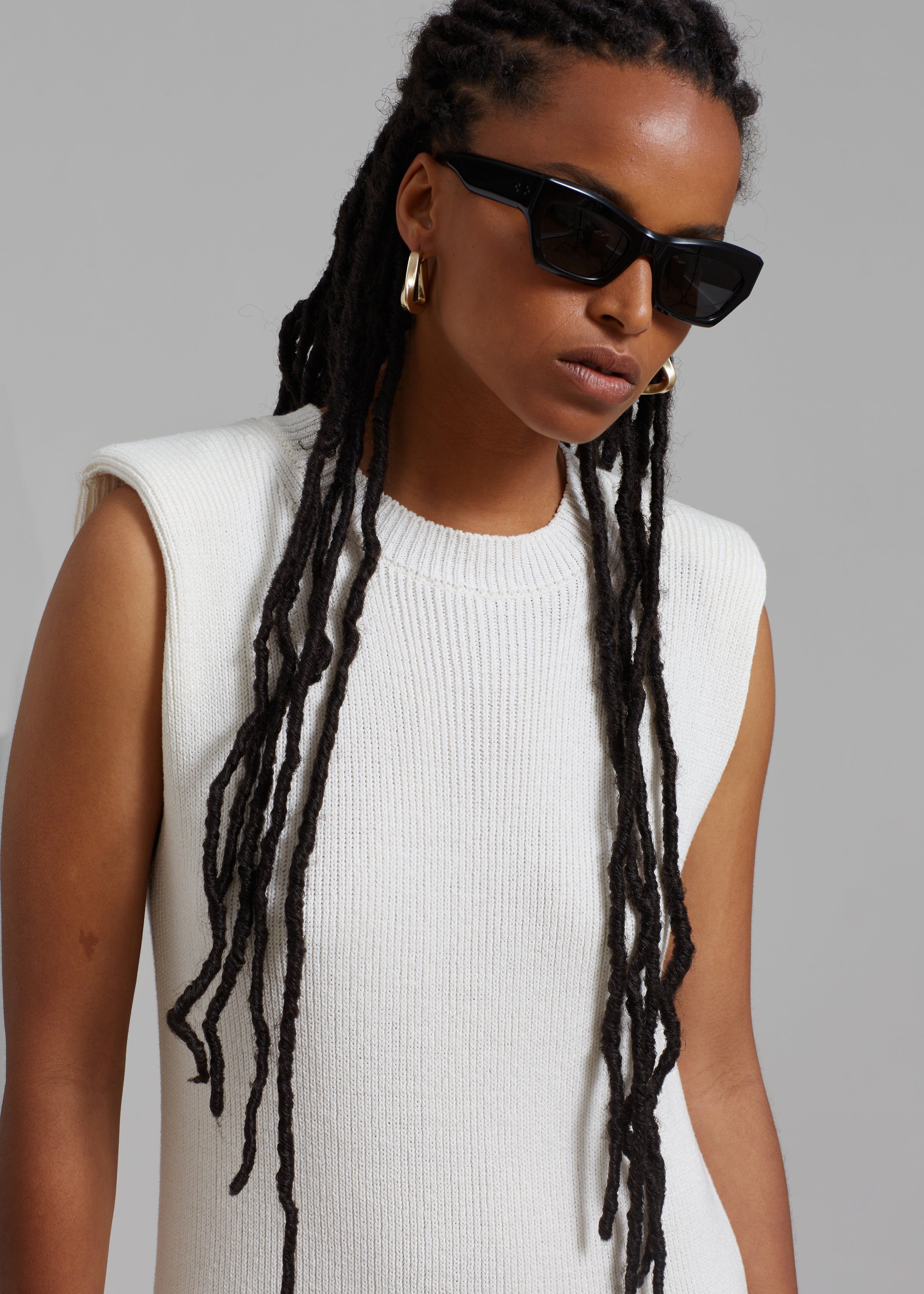 Wren Sleeveless Knit Dress - White sold by Frankie Shop product image thumbnail 4