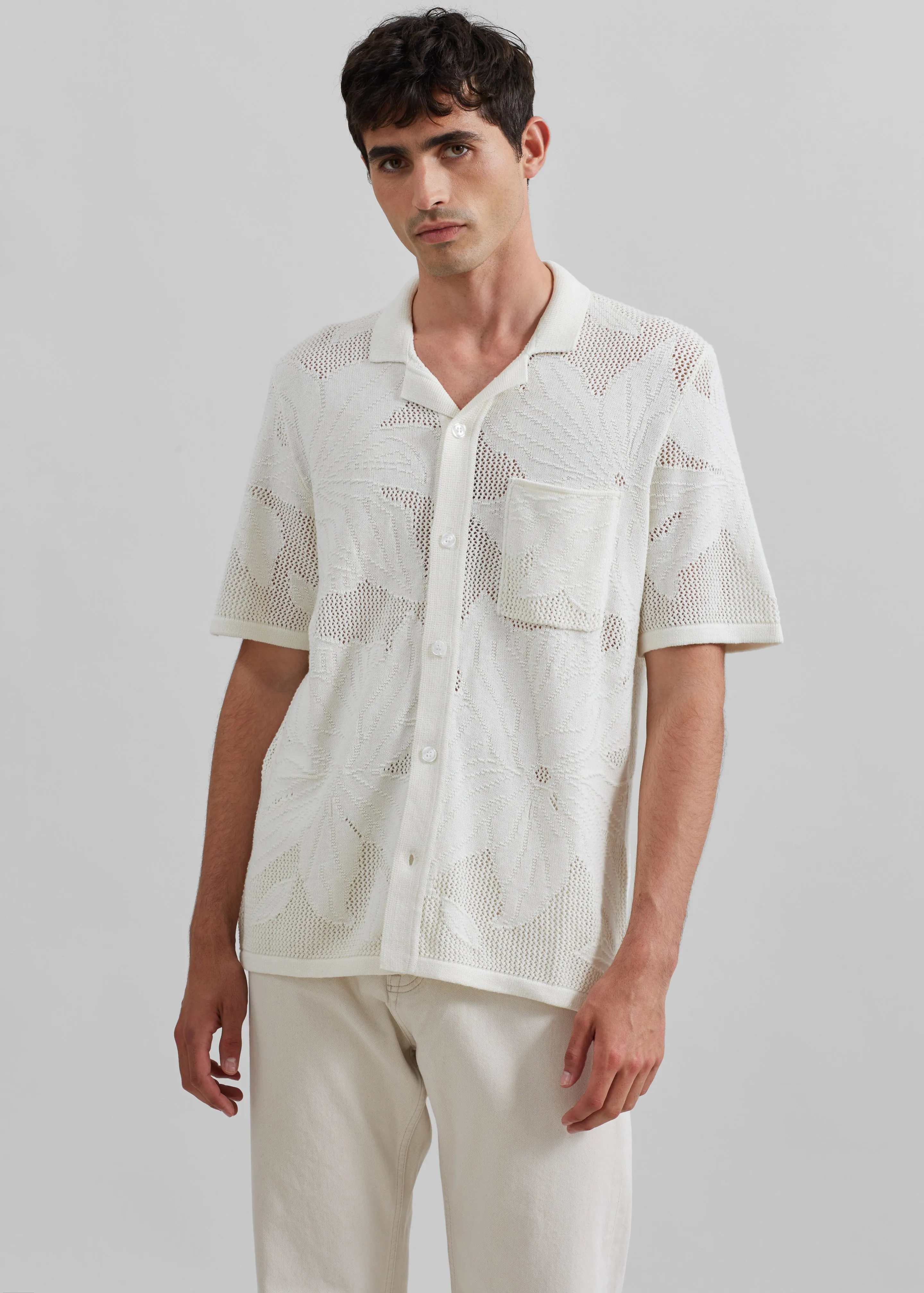 Samsøe Samsøe Saconald Shirt - Clear Cream sold by Frankie Shop product image thumbnail 5