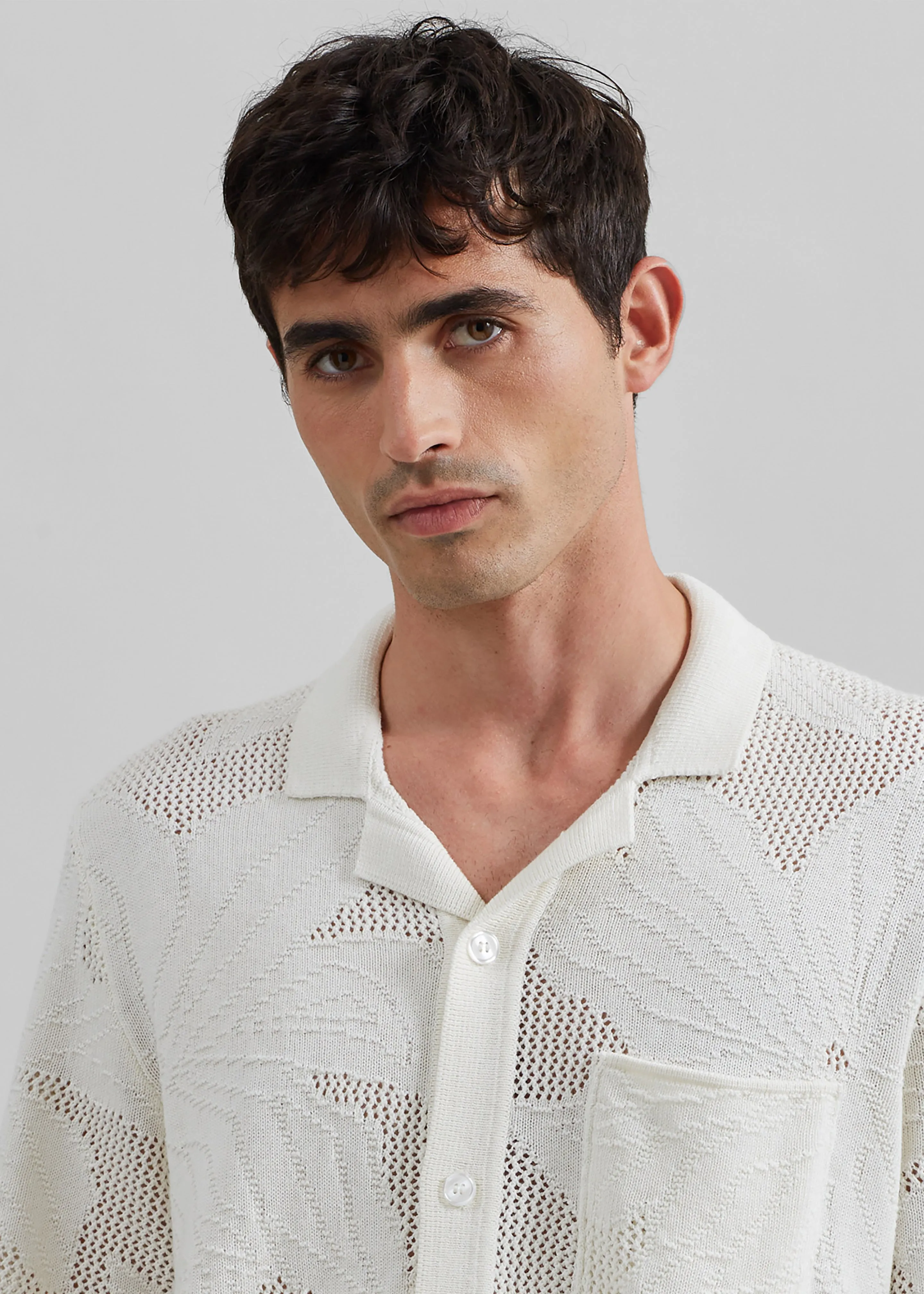 Samsøe Samsøe Saconald Shirt - Clear Cream sold by Frankie Shop product image thumbnail 4