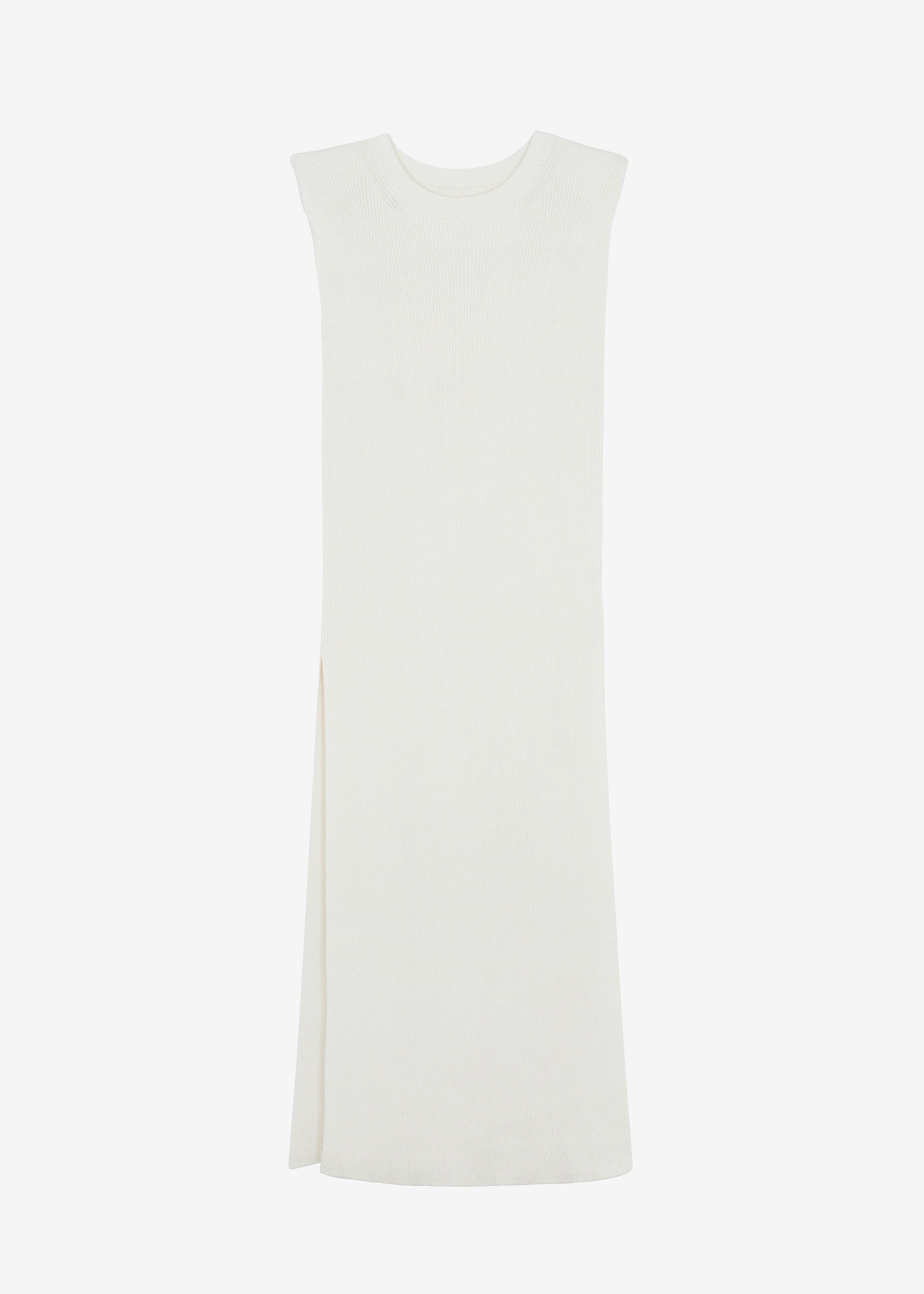 Wren Sleeveless Knit Dress - White sold by Frankie Shop product image thumbnail 10