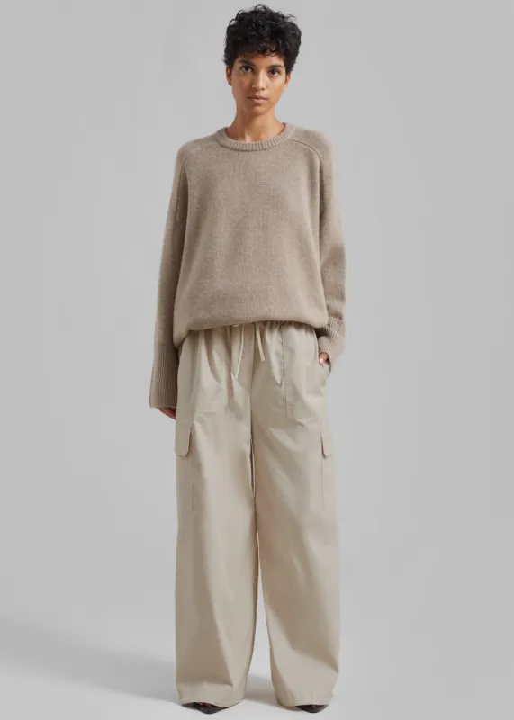 Beaufille Ernst Cargo Pants - Beige sold by Frankie Shop