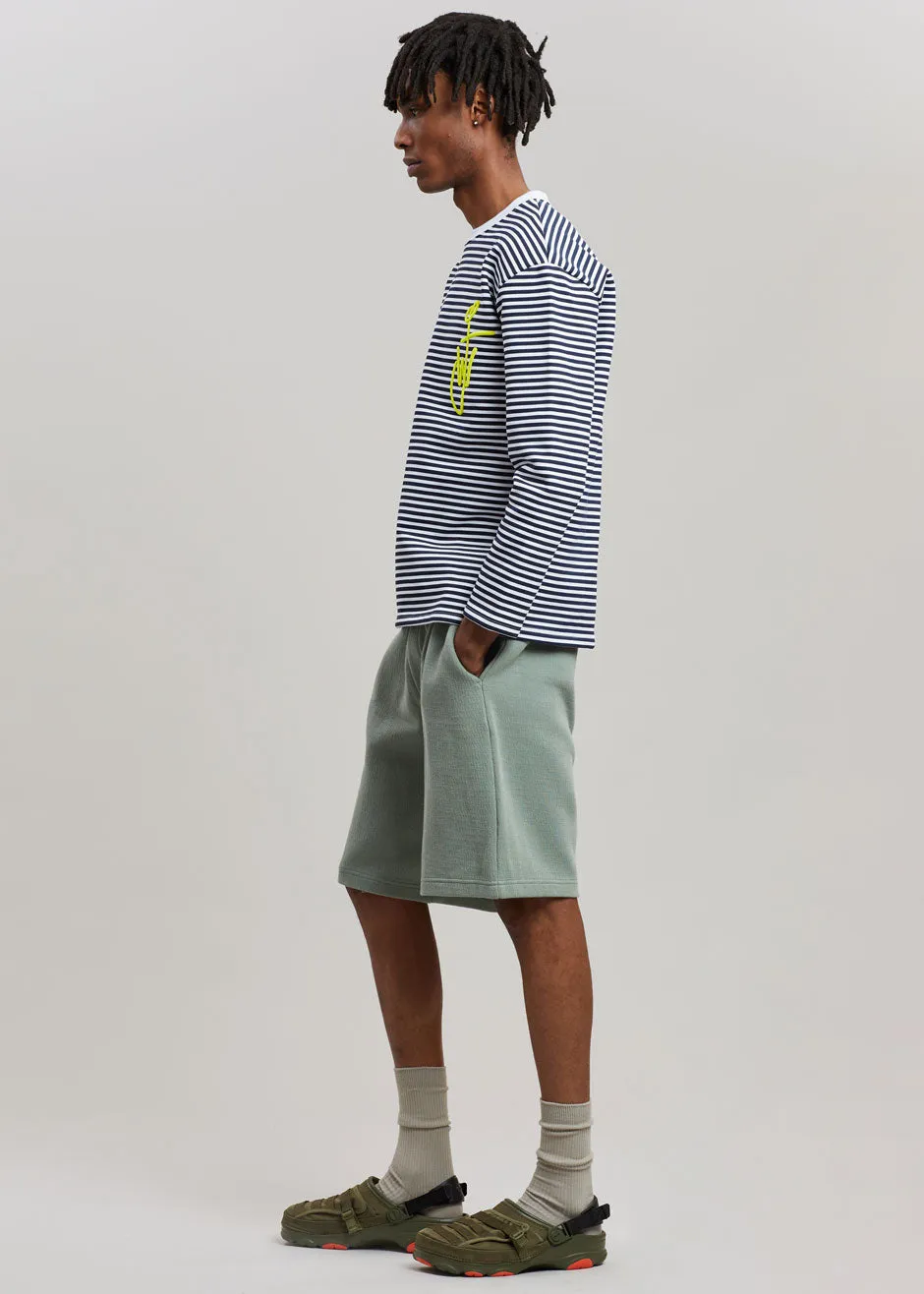 Samsøe & Samsøe Mads Shorts - Green Milieu sold by Frankie Shop product image thumbnail 3