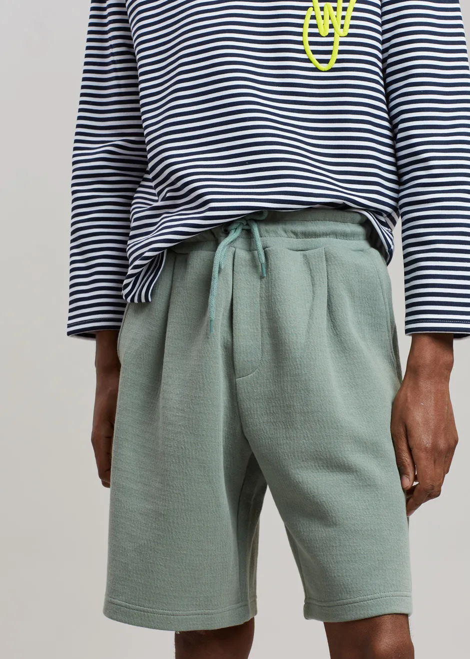 Samsøe & Samsøe Mads Shorts - Green Milieu sold by Frankie Shop product image thumbnail 5