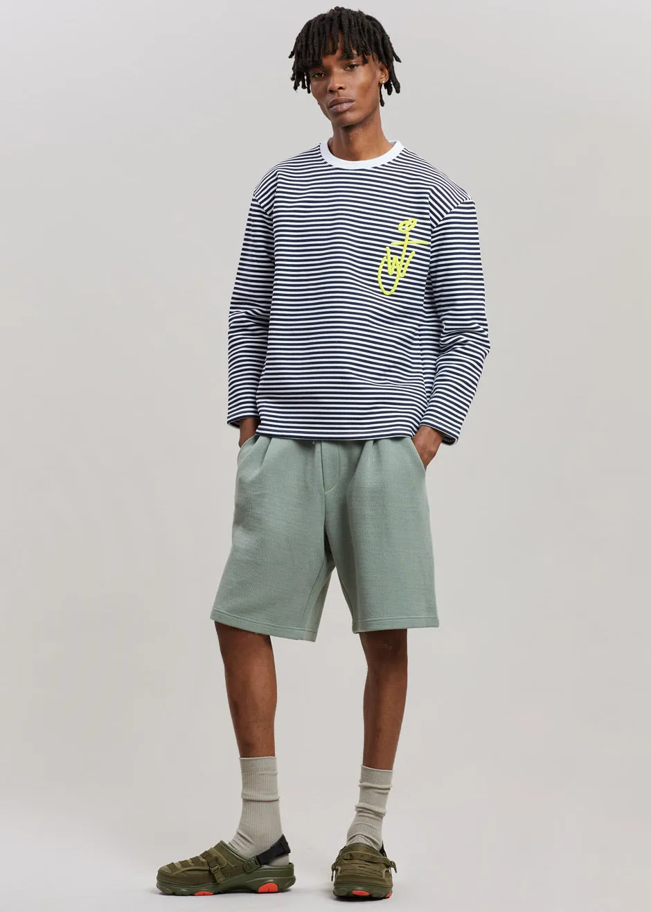 Samsøe & Samsøe Mads Shorts - Green Milieu sold by Frankie Shop