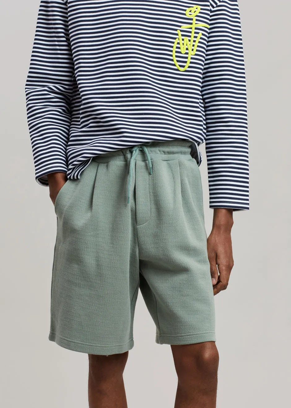 Samsøe & Samsøe Mads Shorts - Green Milieu sold by Frankie Shop product image thumbnail 2