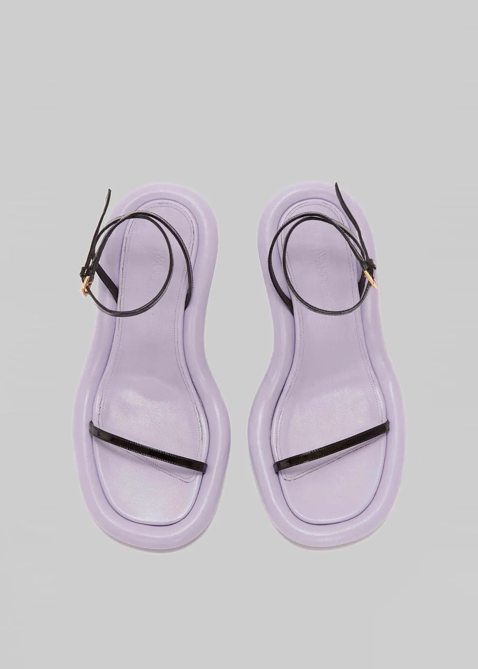 JW Anderson Bumper Heel Sandal - Lilac/Black sold by Frankie Shop product image thumbnail 5