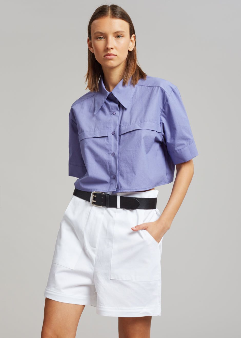 Mada Belted Pants - White sold by Frankie Shop product image thumbnail 4