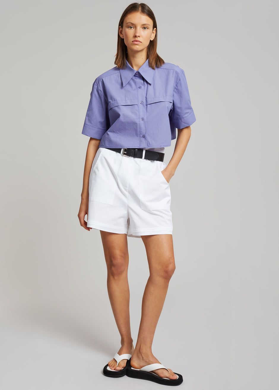 Mada Belted Pants - White sold by Frankie Shop product image thumbnail 3