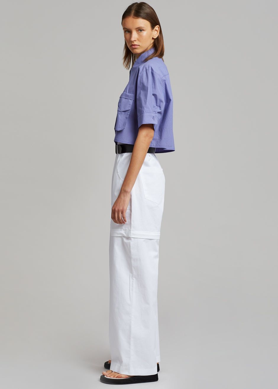 Mada Belted Pants - White sold by Frankie Shop product image thumbnail 5