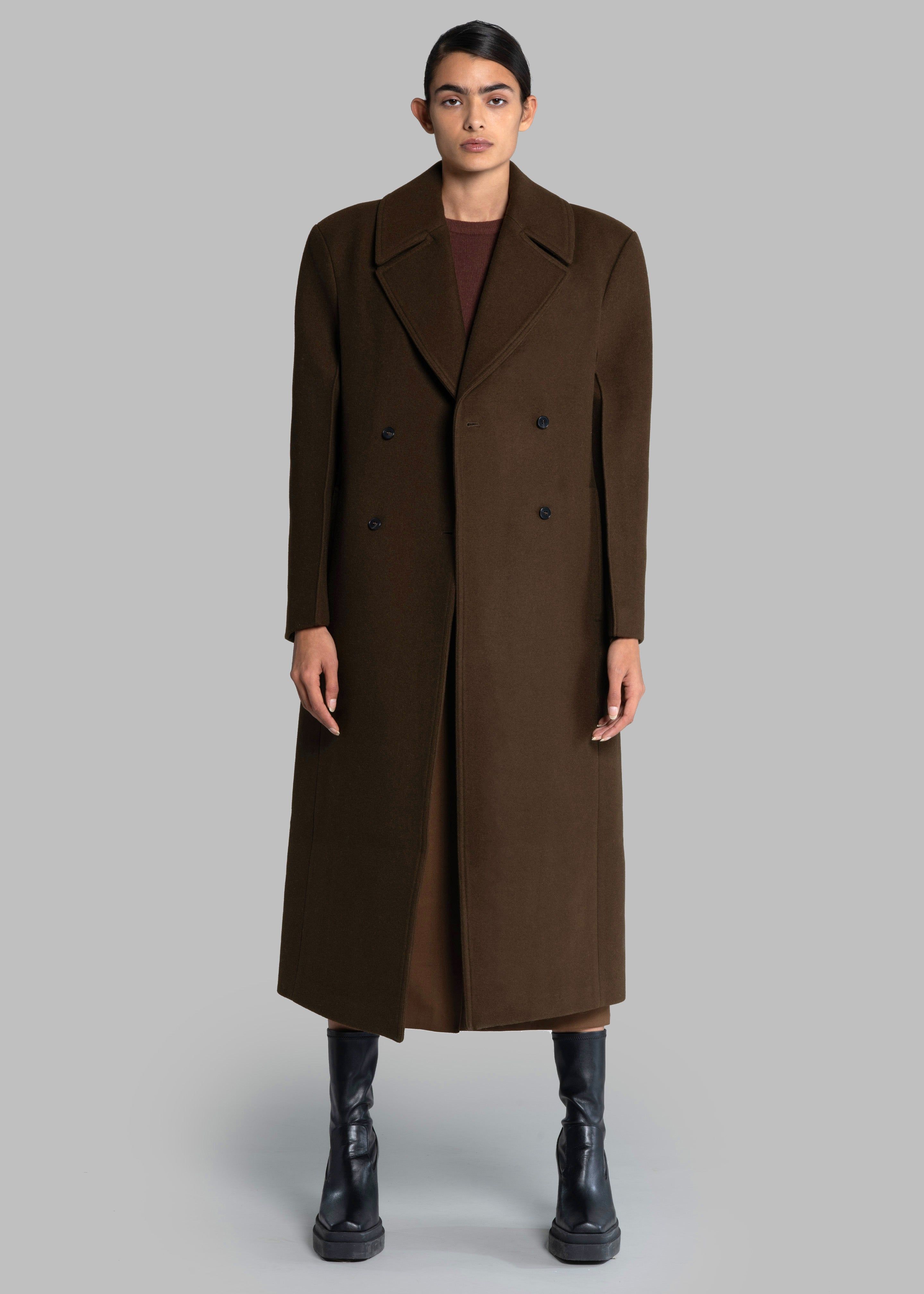 Karli Double Breasted Coat - Brown sold by Frankie Shop product image thumbnail 2