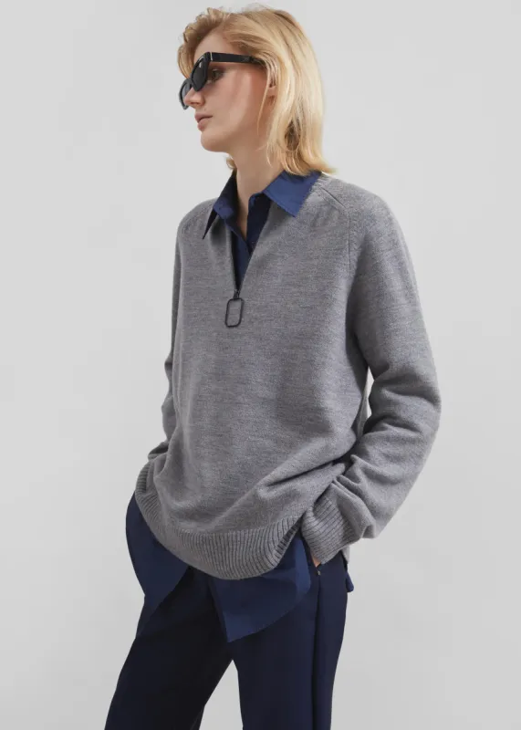 JW Anderson Wire Puller Jumper - Dark Grey sold by Frankie Shop