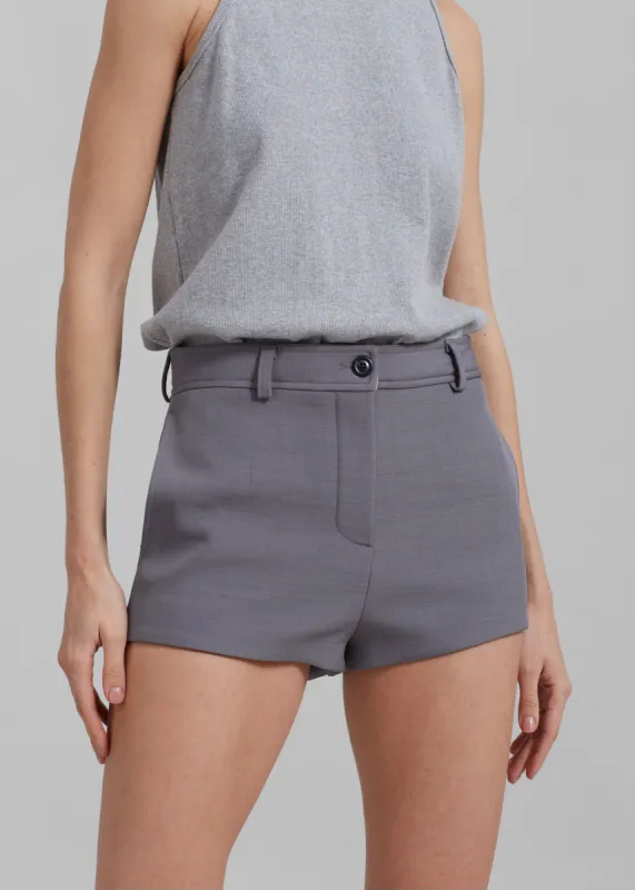 Banks Hot Pants - Grey sold by Frankie Shop