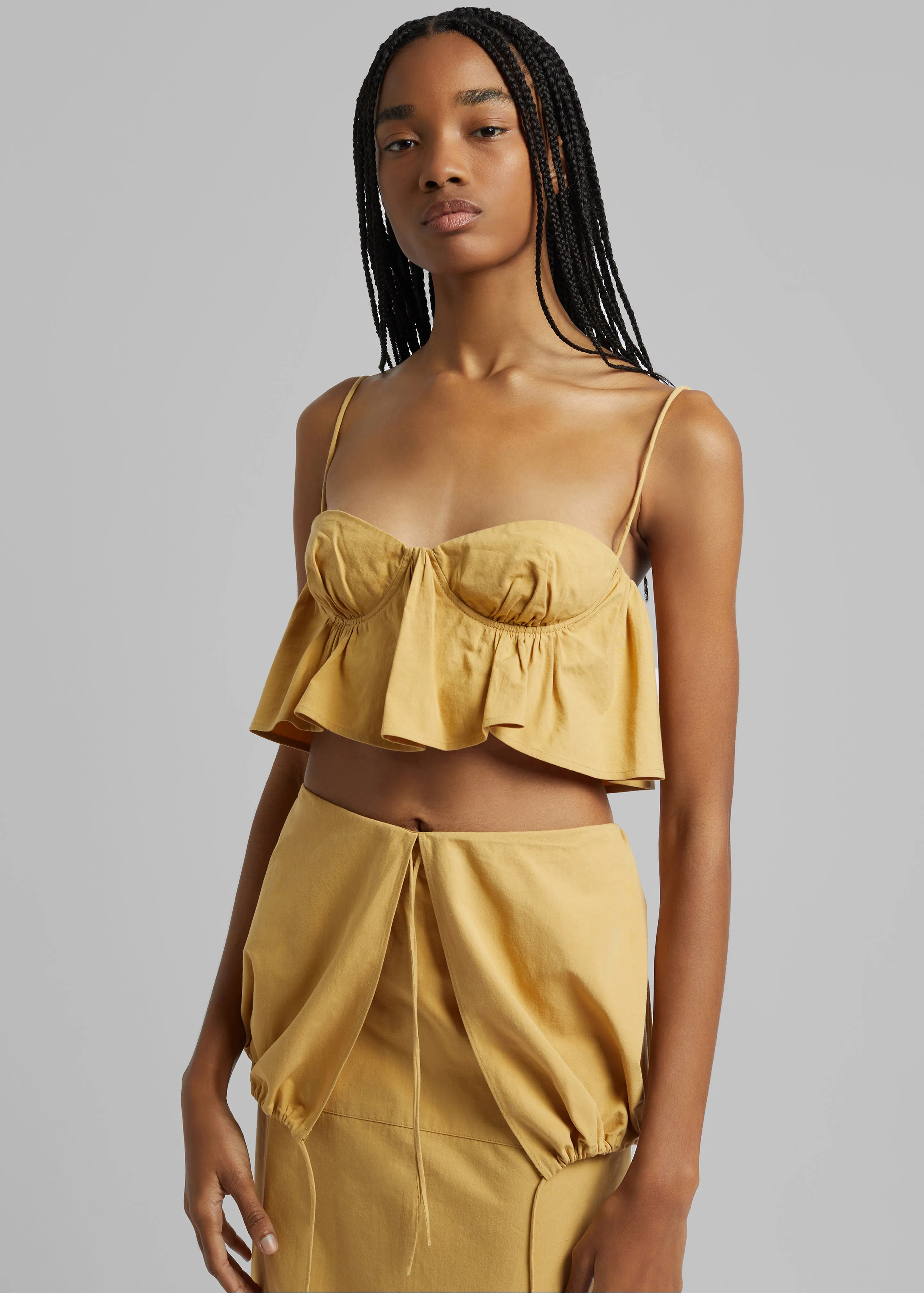 Christopher Esber Cedilla Underwire Cami Top - Ceylon sold by Frankie Shop