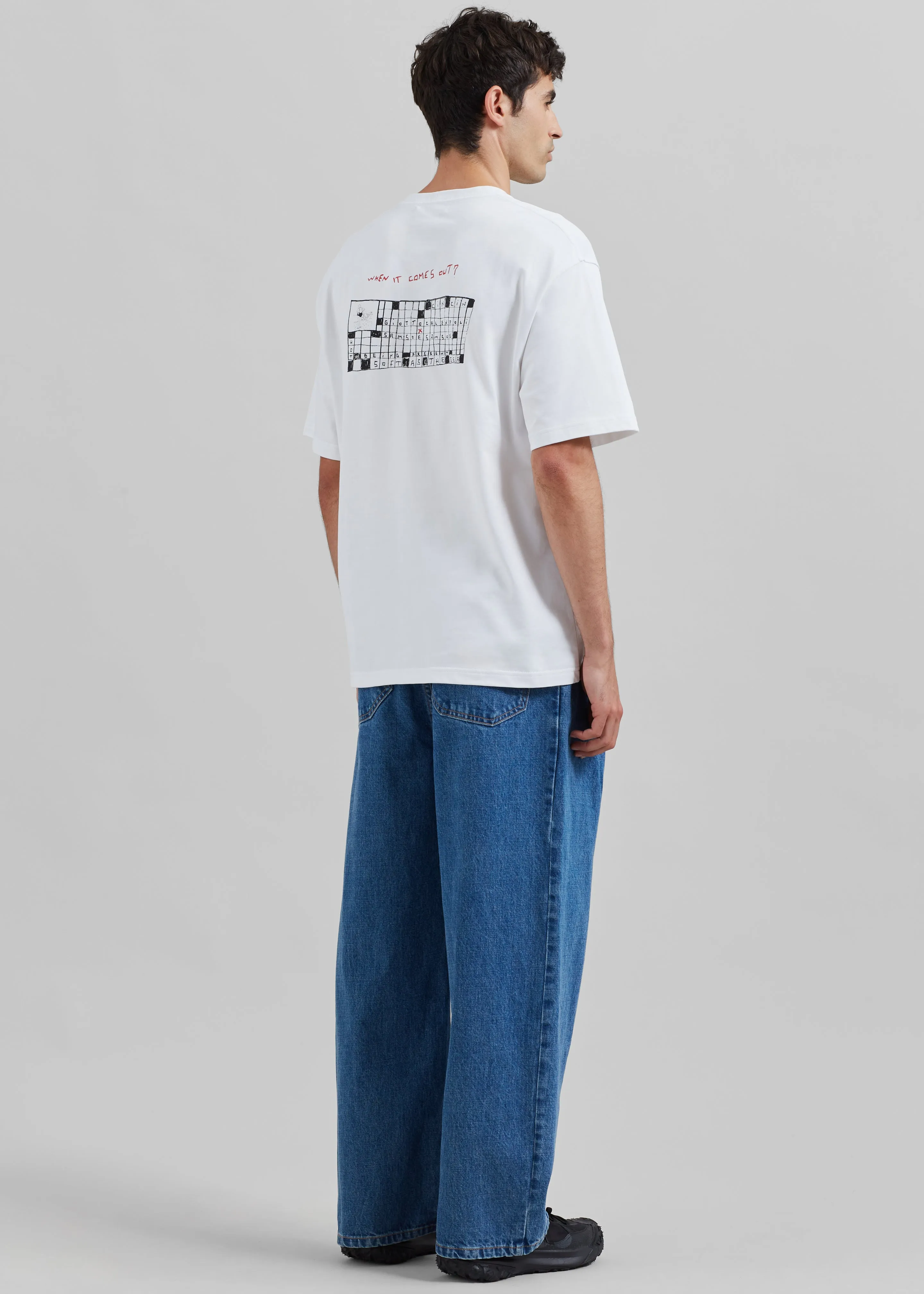 Samsøe Samsøe Sagiotto T-Shirt - White Ti Giuro sold by Frankie Shop product image thumbnail 5