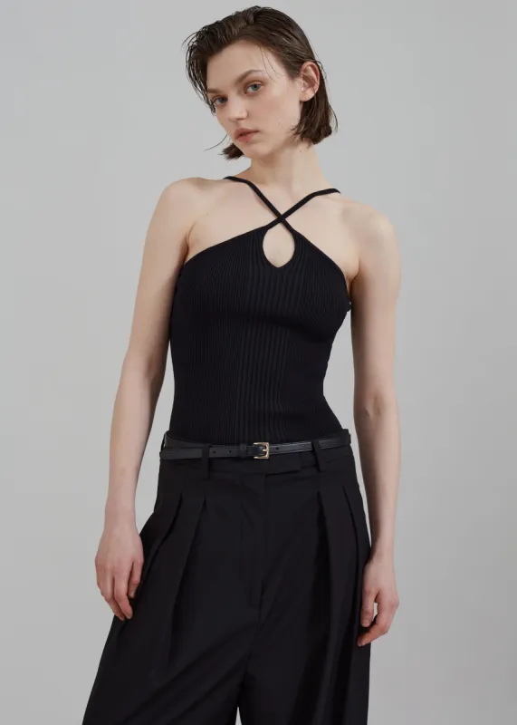 Samsøe Samsøe Sanina Top - Black sold by Frankie Shop