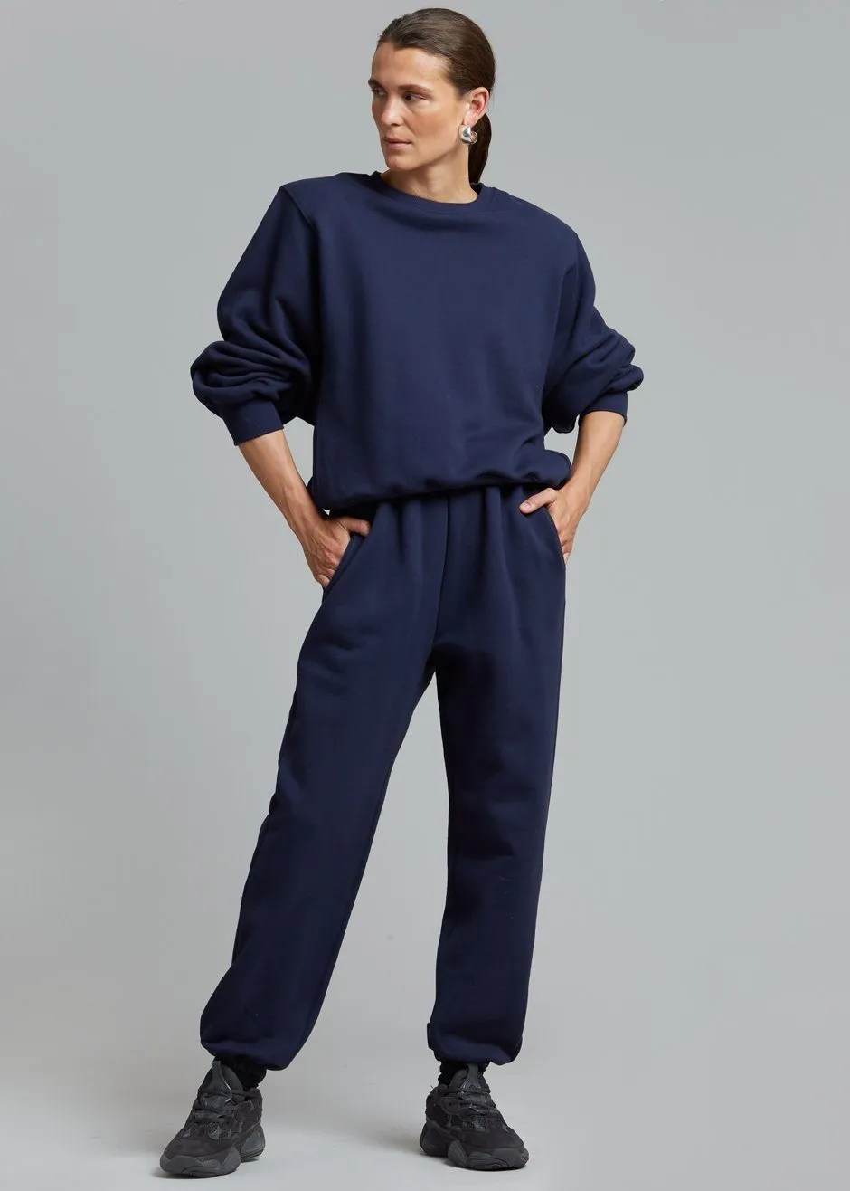Vanessa Sweatpants - Navy sold by Frankie Shop