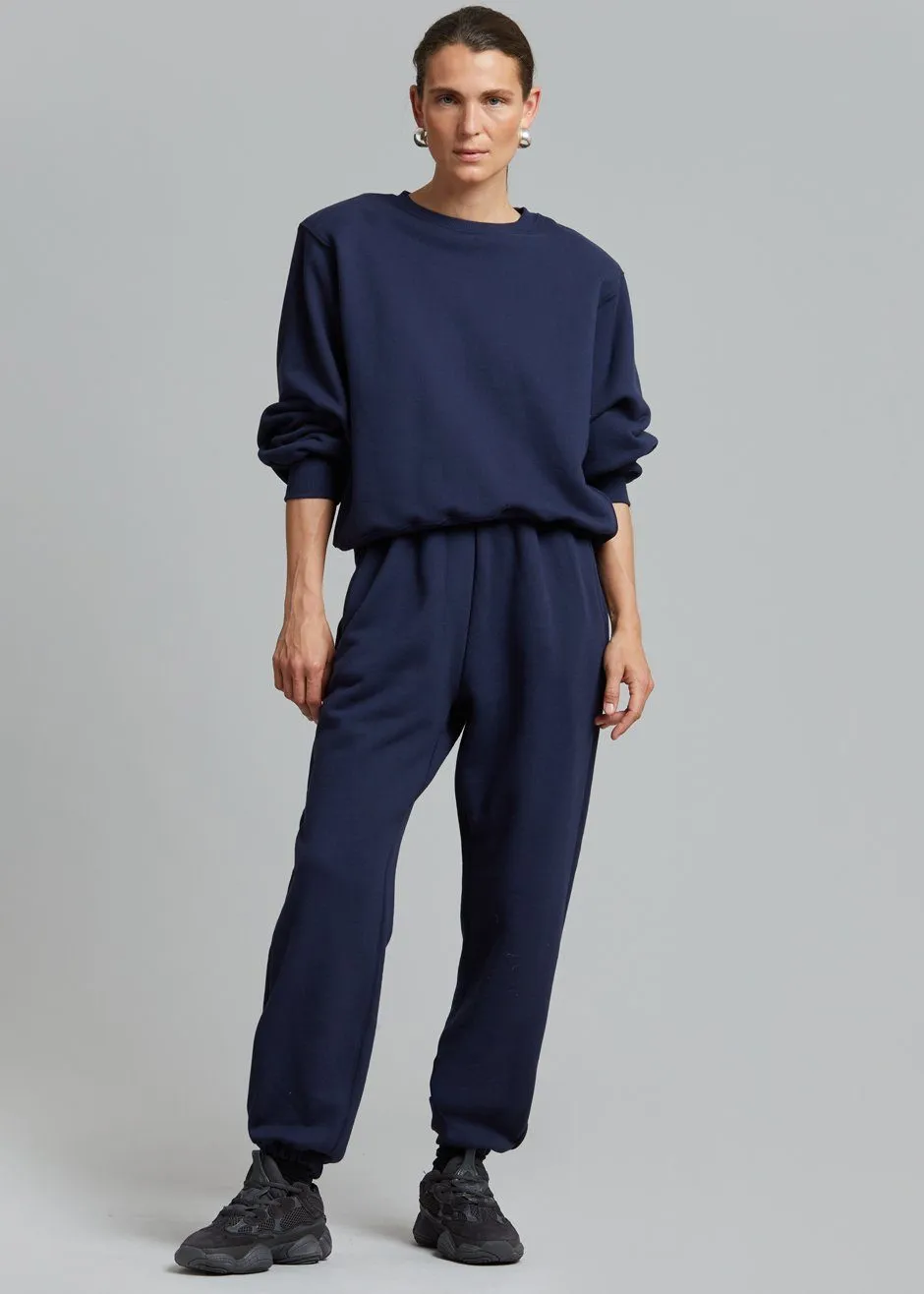 Vanessa Sweatpants - Navy sold by Frankie Shop product image thumbnail 4