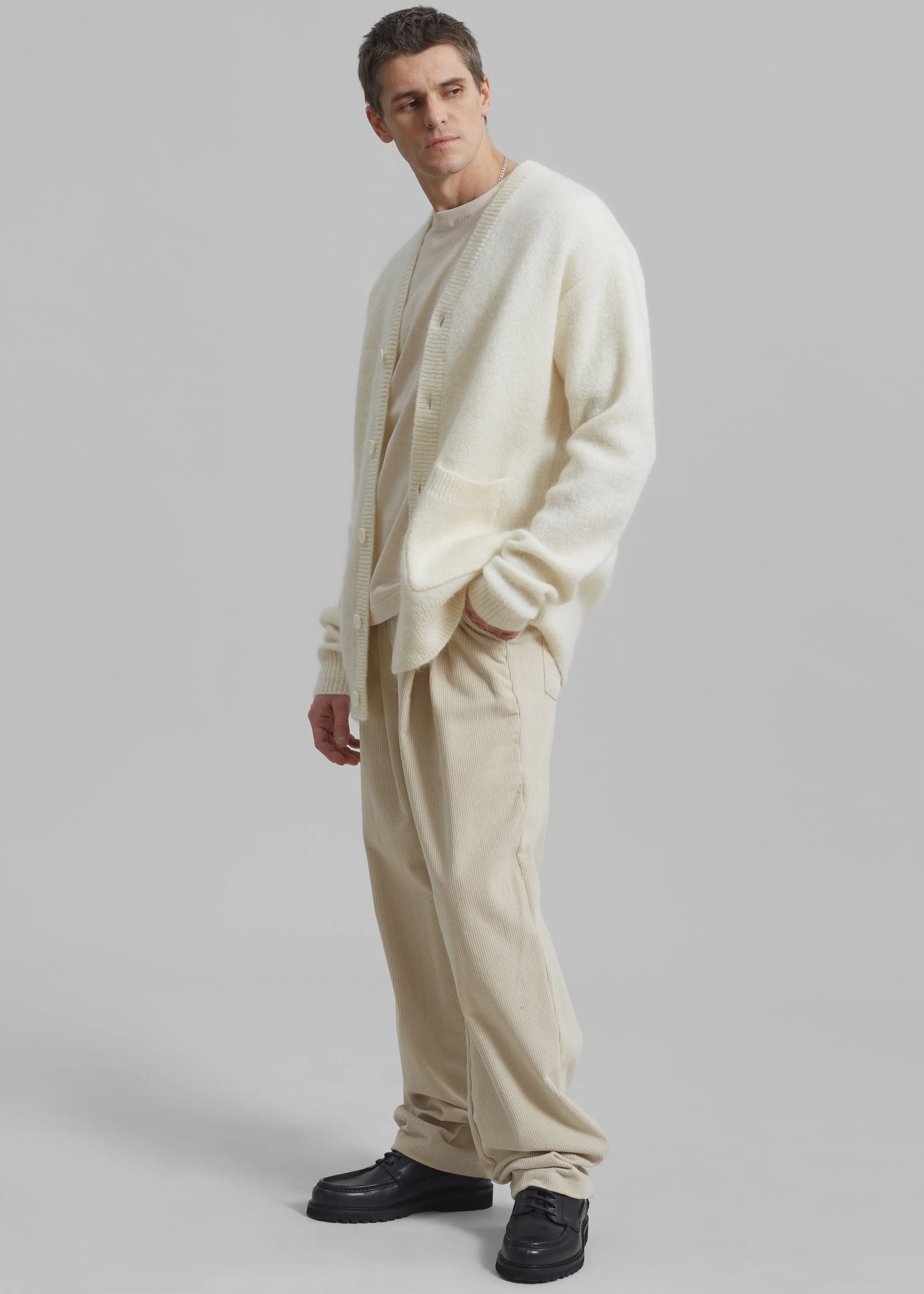 Camden Corduroy Pants - Cream sold by Frankie Shop product image thumbnail 3