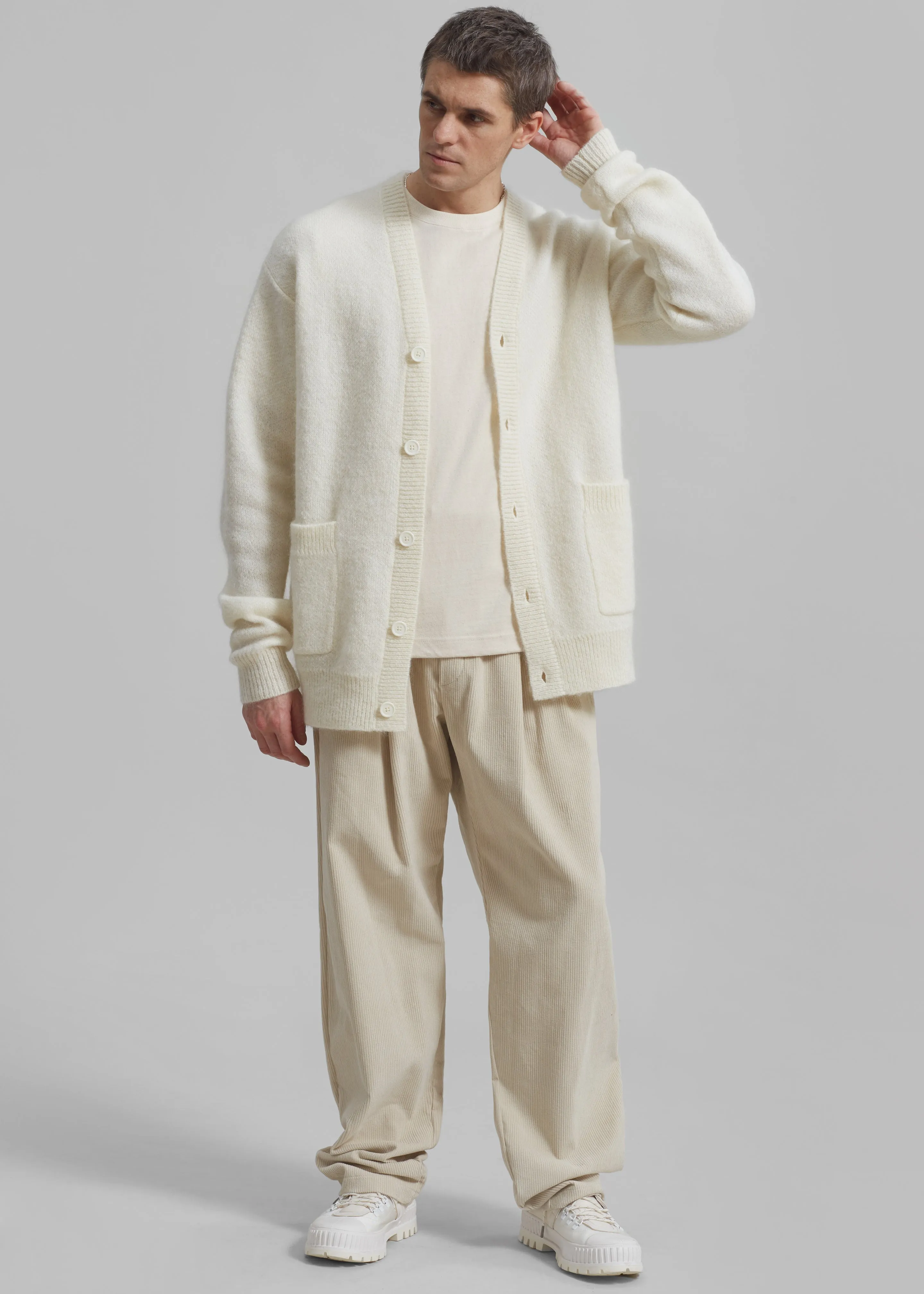 Camden Corduroy Pants - Cream sold by Frankie Shop product image thumbnail 5