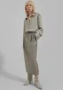Letty Midi Pencil Skirt - Khaki sold by Frankie Shop