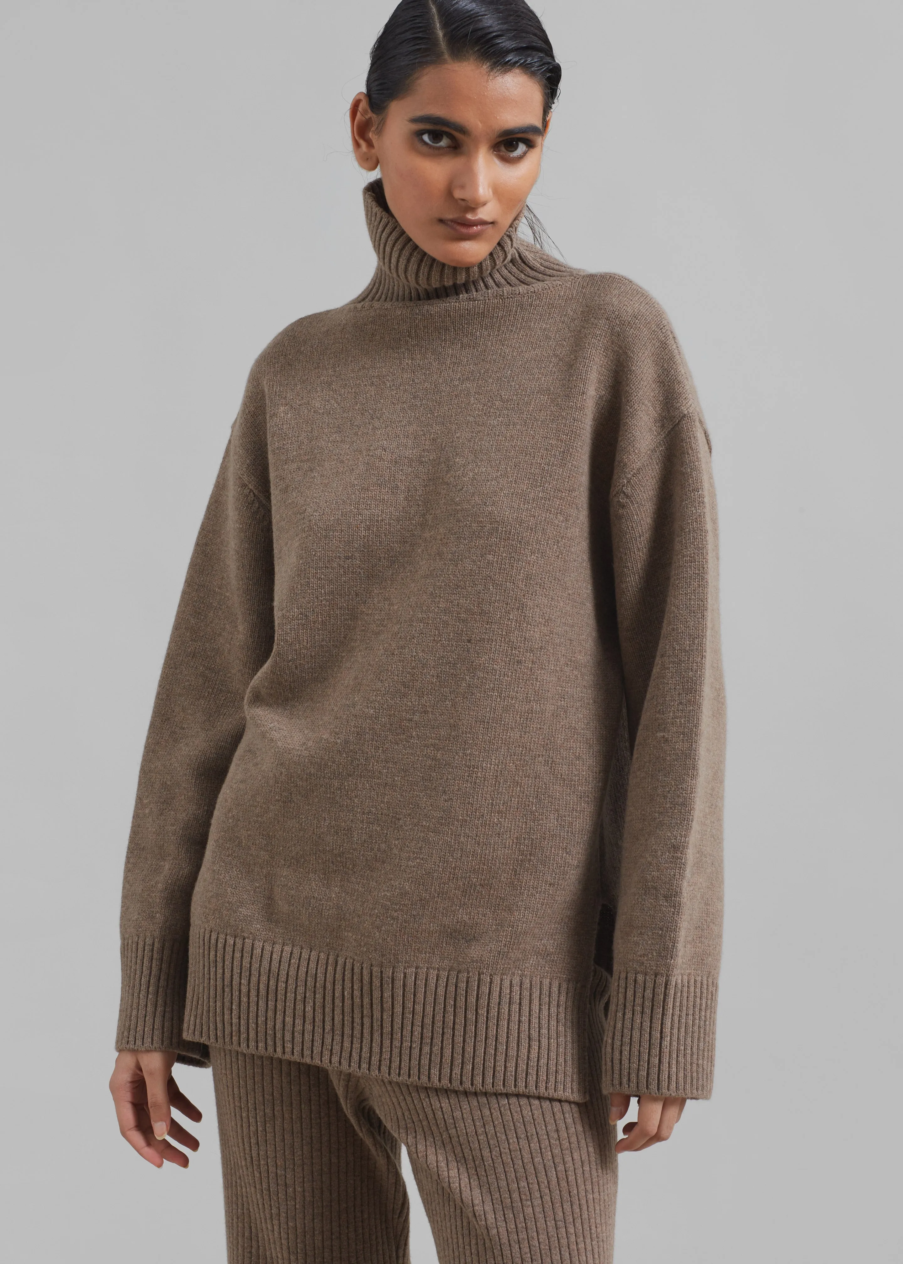 Berkeley Turtleneck - Brown sold by Frankie Shop product image thumbnail 3