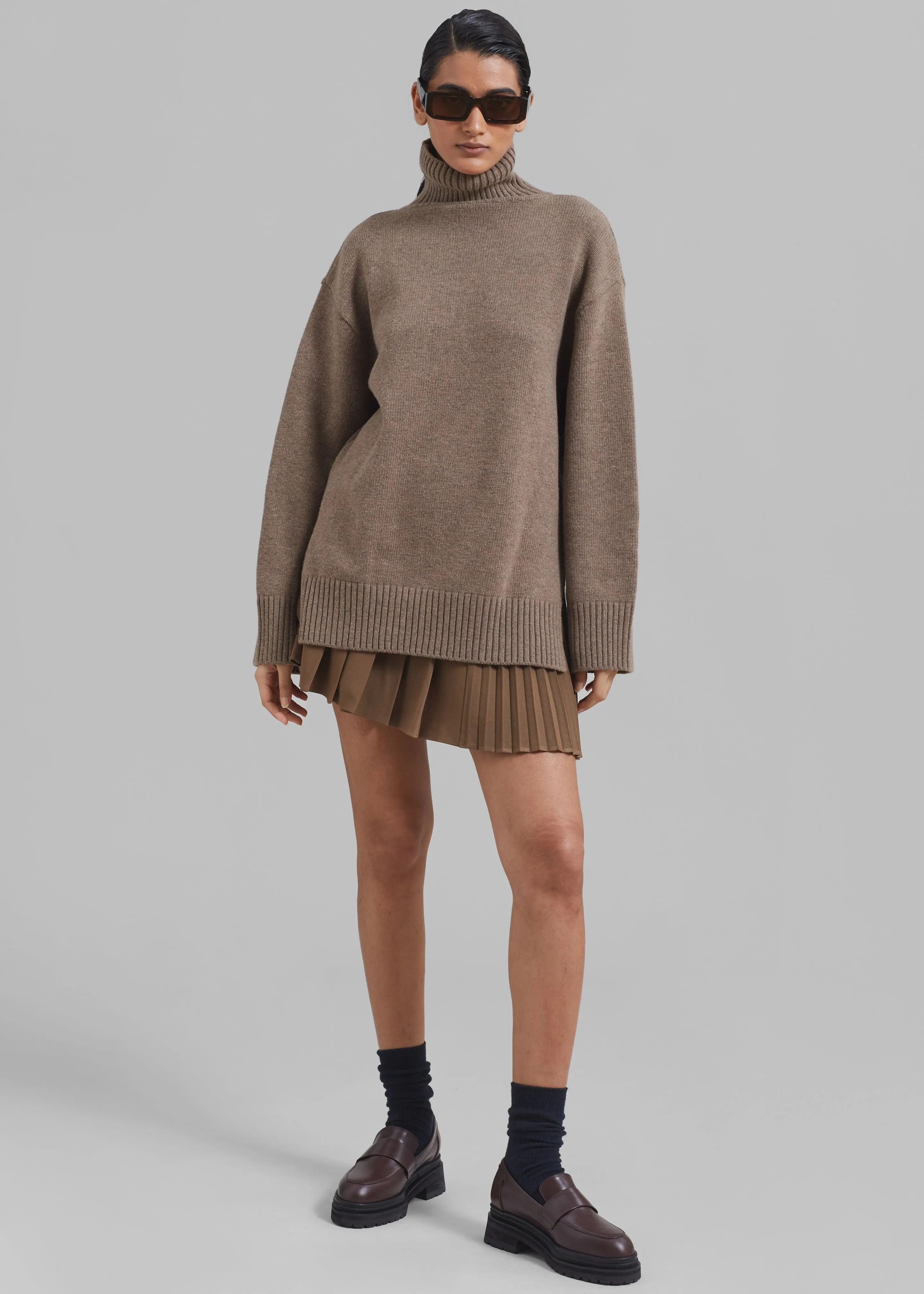 Berkeley Turtleneck - Brown sold by Frankie Shop product image thumbnail 2