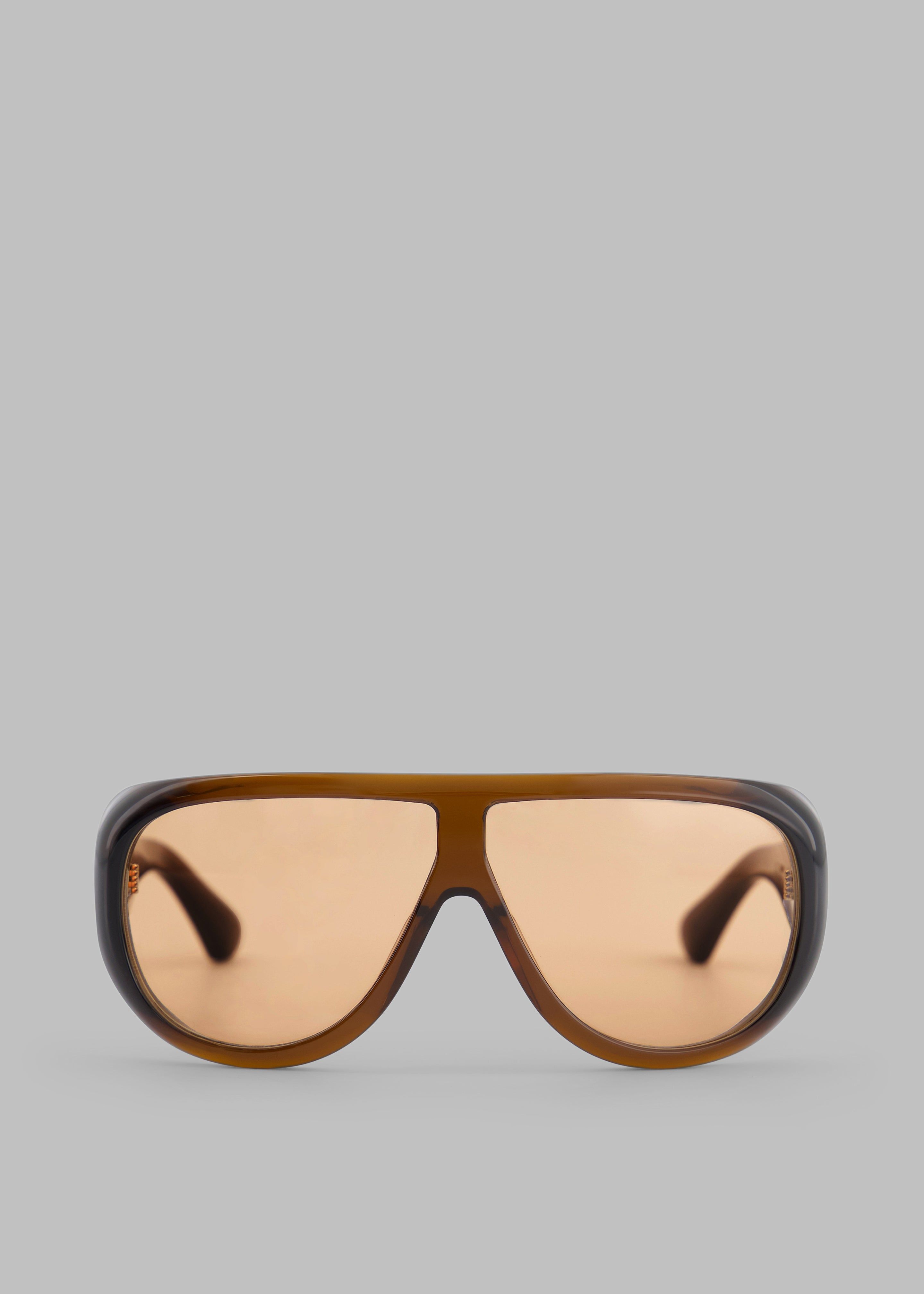 Port Tanger Gambia Sunglasses - Bunaa Acetate/Amber Lens