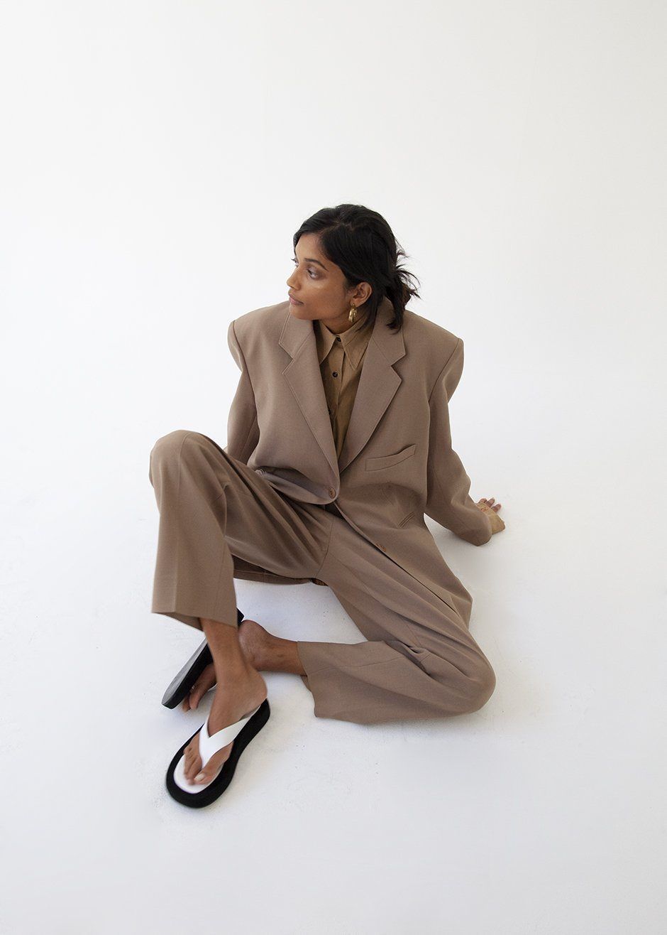Pernille Boy Blazer - Brown sold by Frankie Shop