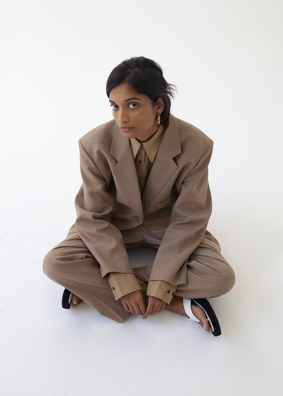 Pernille Boy Blazer - Brown sold by Frankie Shop product image thumbnail 4