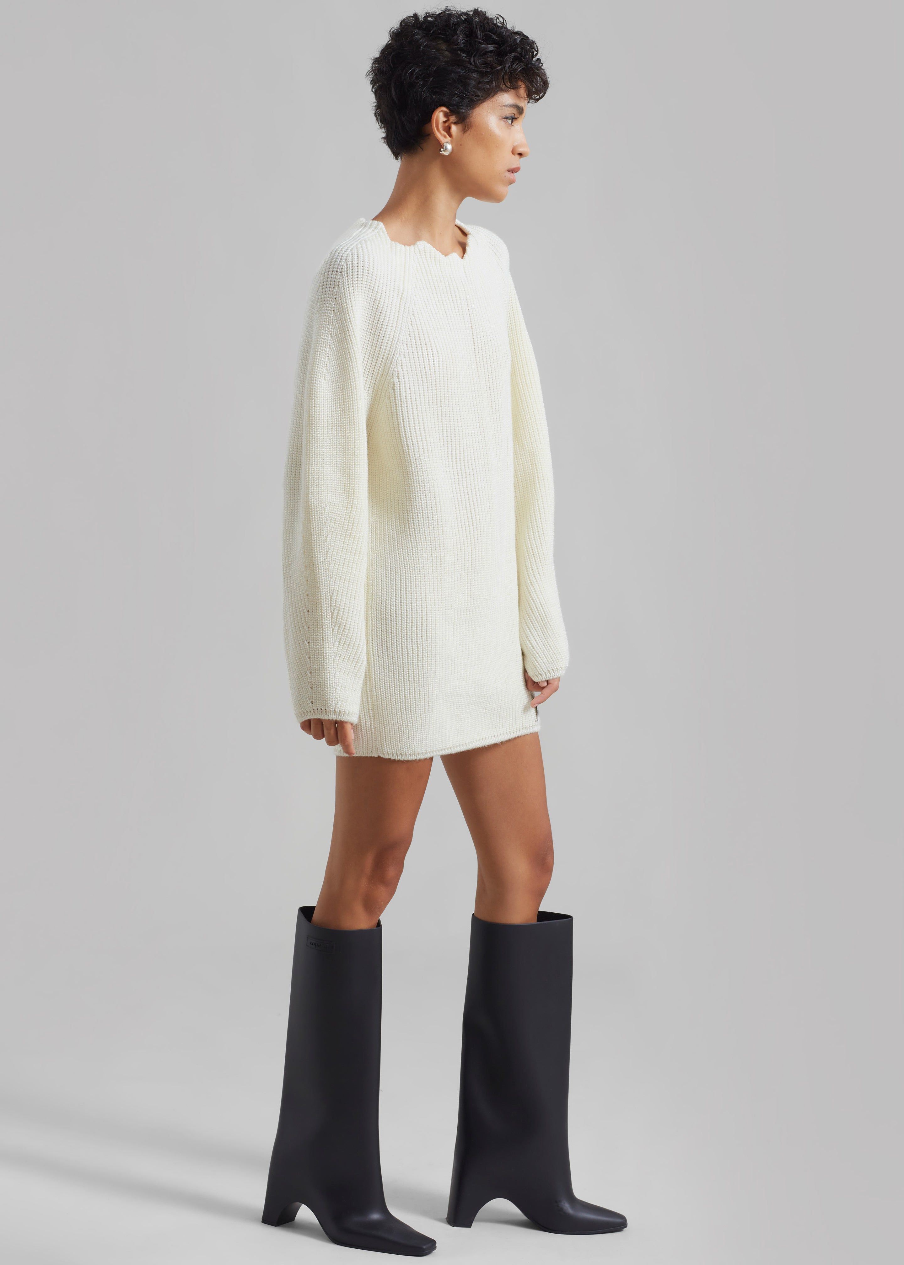 Bevza Egg Long Sweater - Ivory sold by Frankie Shop