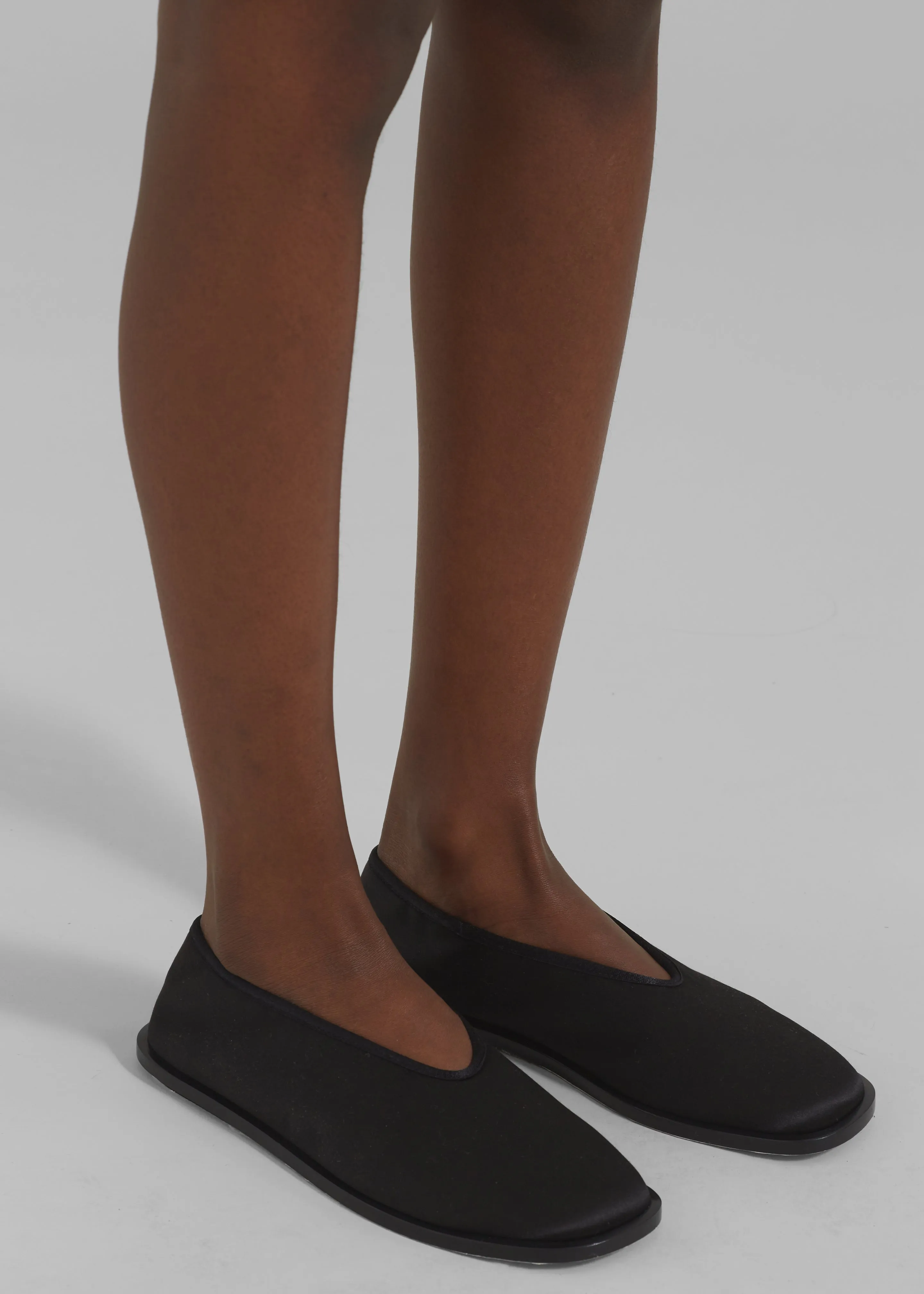 Proenza Schouler Soft Square Slippers - Black sold by Frankie Shop product image thumbnail 2