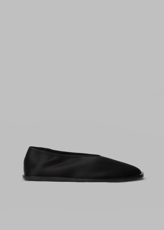 Proenza Schouler Soft Square Slippers - Black made by Proenza Schouler