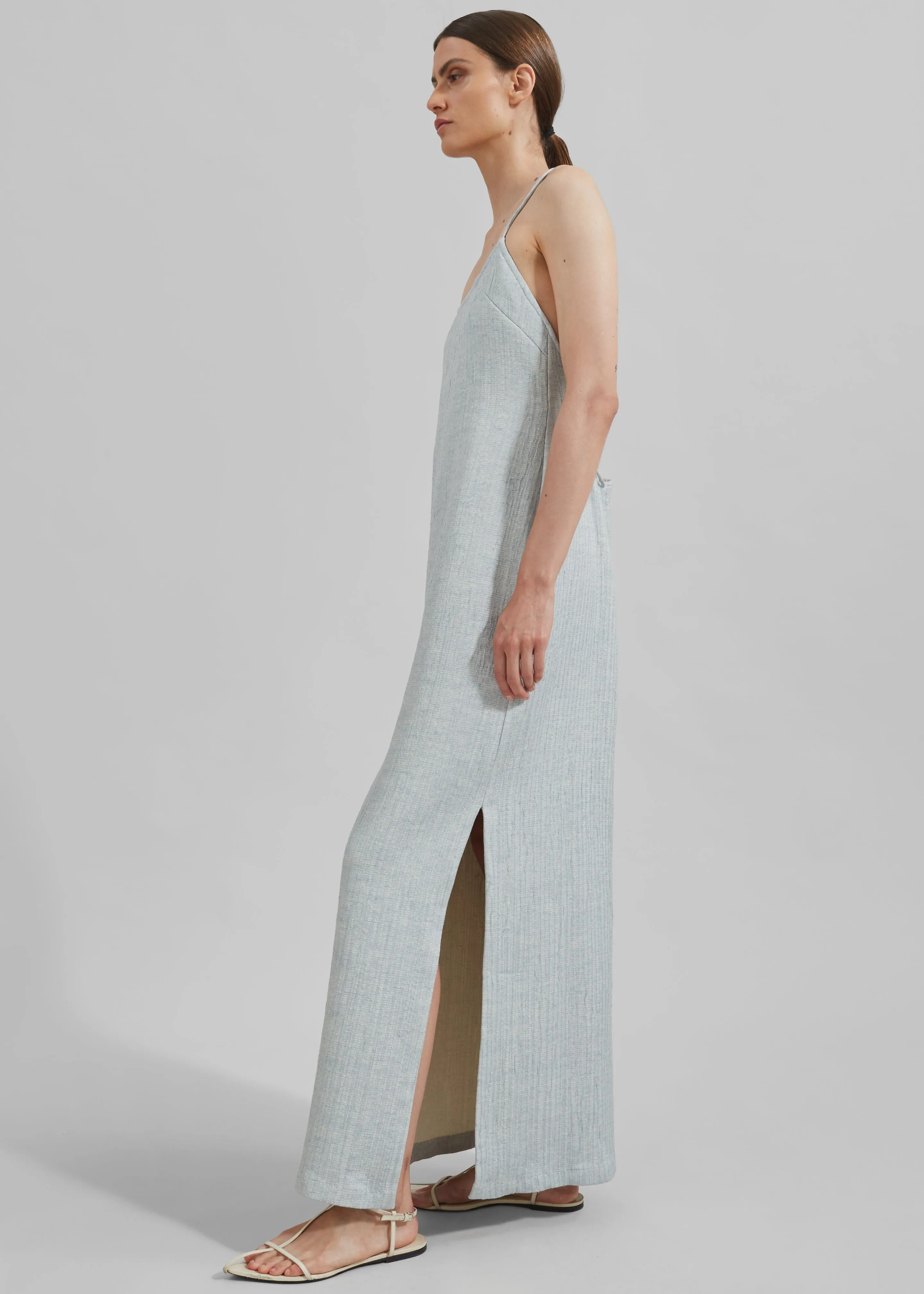 Matin Lucca Backless Dress - Pale Blue sold by Frankie Shop product image thumbnail 5