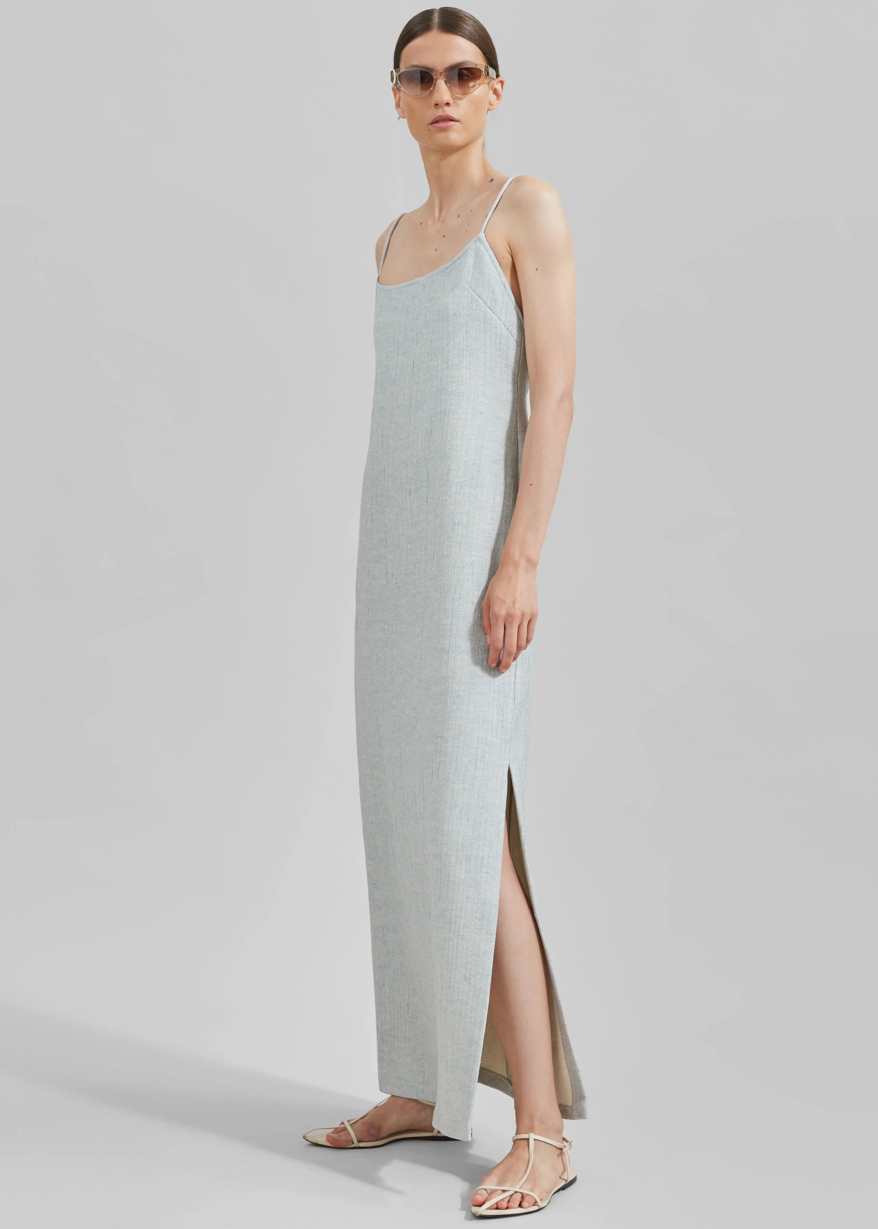 Matin Lucca Backless Dress - Pale Blue sold by Frankie Shop product image thumbnail 3